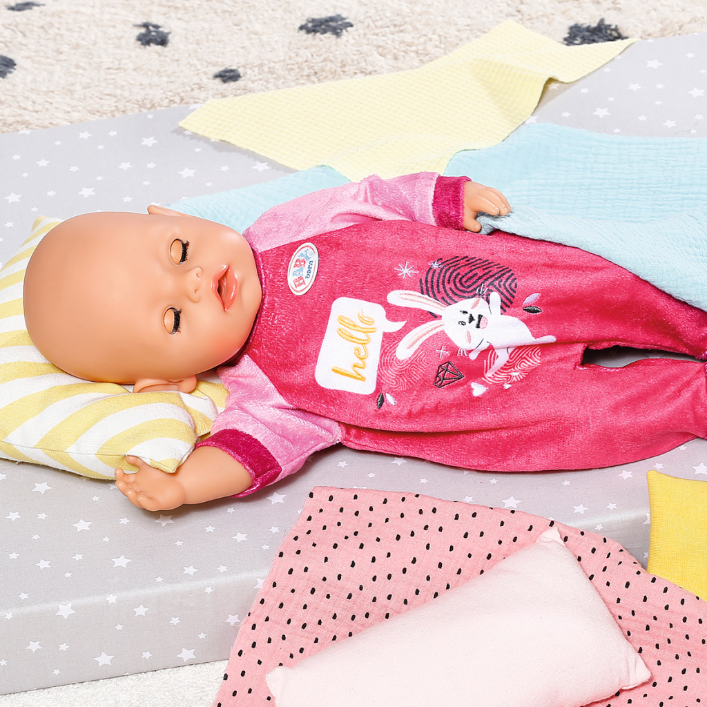 Аксесуар до ляльки Zapf Одяг для ляльки Baby Born Рожевий комбінезон 43 см (832646) - зображення 3