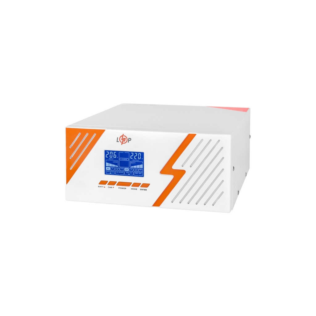 Пристрій безперебійного живлення LogicPower LPM - PSW-1500VA, 1050W, White (22755) - зображення 1