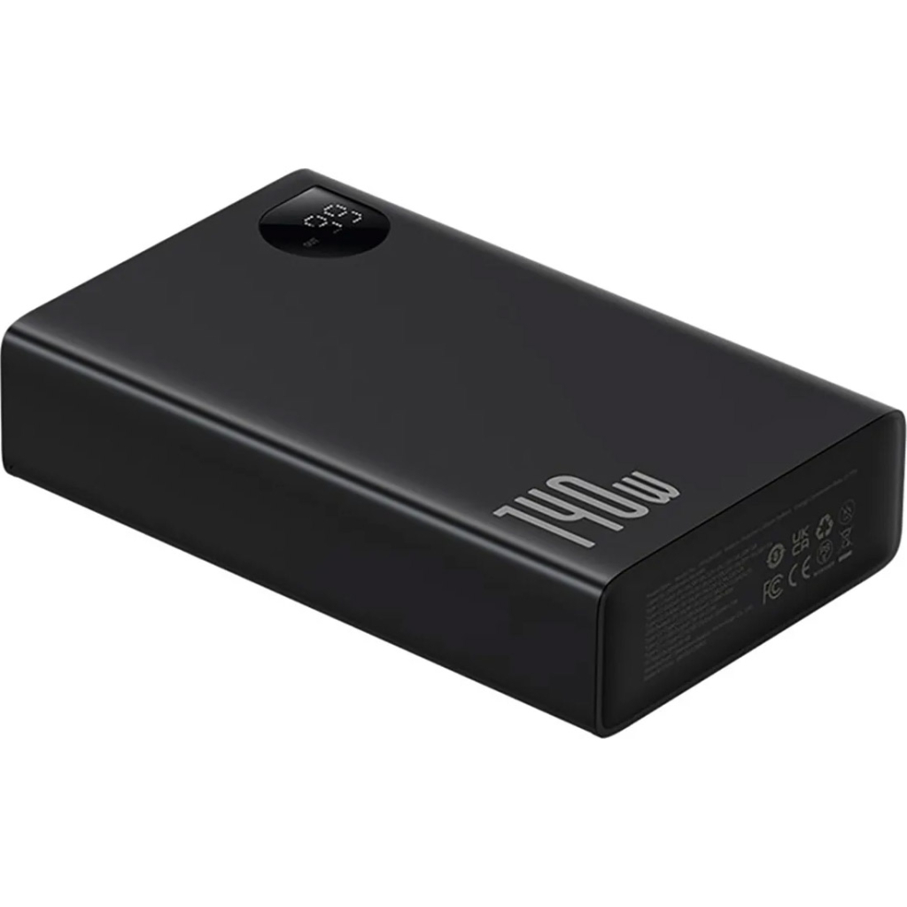 Батарея універсальна Baseus Adaman Metal Digital Display 24000mAh 140W, Black (P10021508113-00) (P10021507112-02) - зображення 4