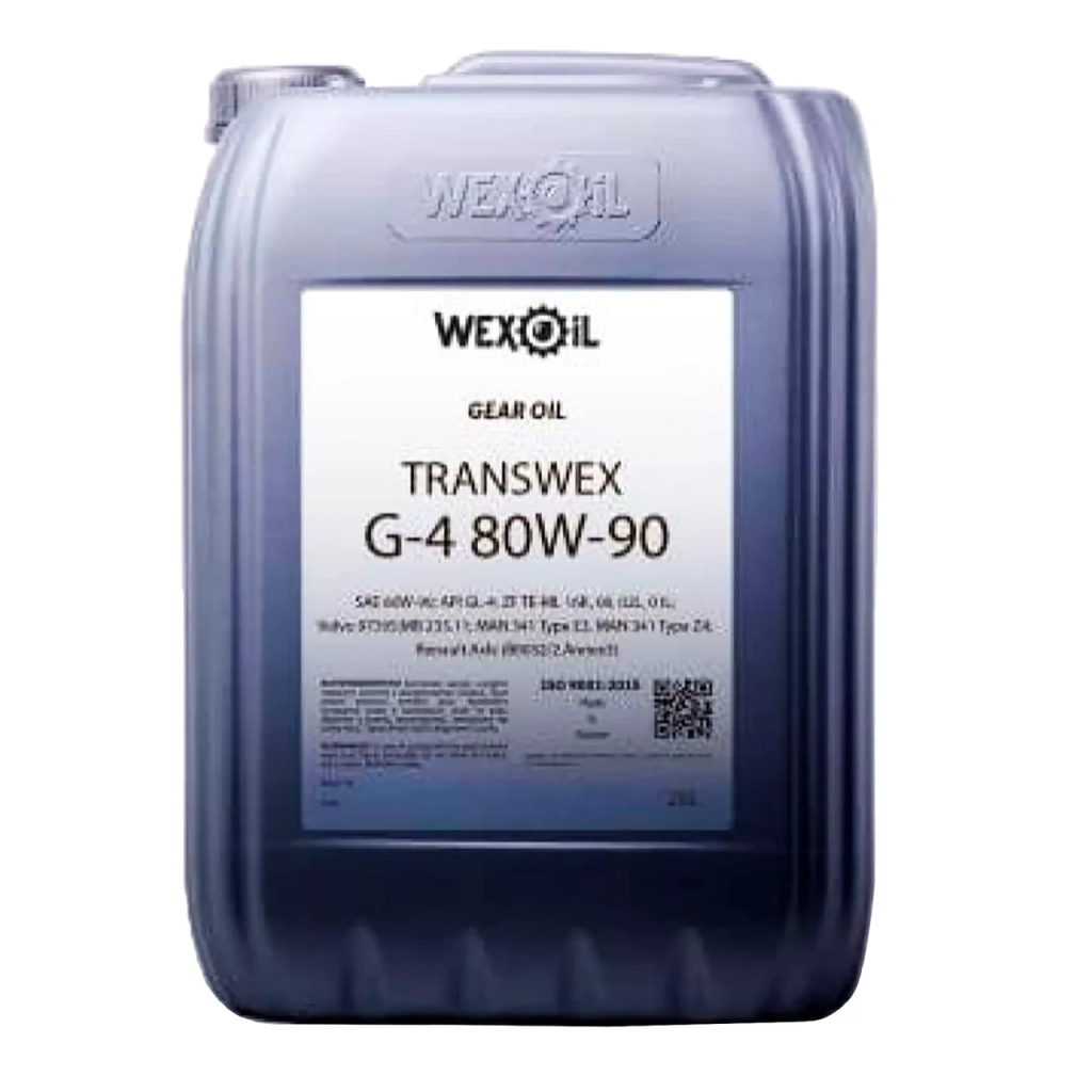 Трансмісійна олива WEXOIL Transwex 80w90 20л - зображення 1