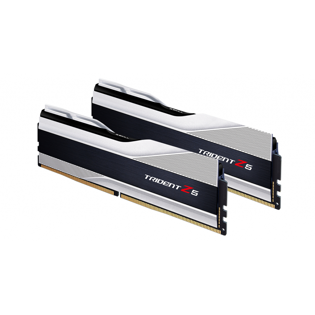Модуль пам'яті для комп'ютера DDR5 32GB (2x16GB) 6000 MHz Trident Z5 Silver G.Skill (F5-6000J3636F16GX2-TZ5S) - зображення 3