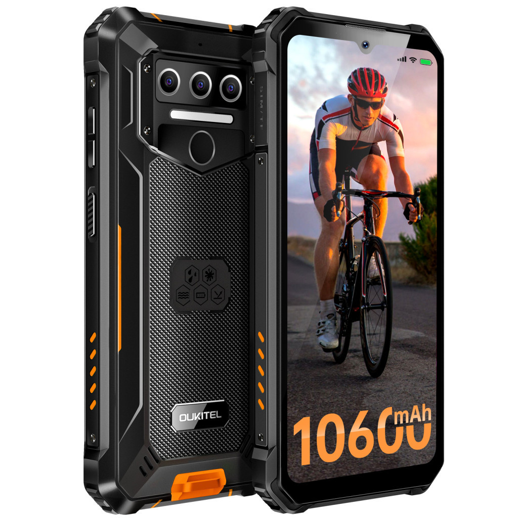 Мобільний телефон OUKITEL WP23 4/64GB Orange (6931940722032) - зображення 11