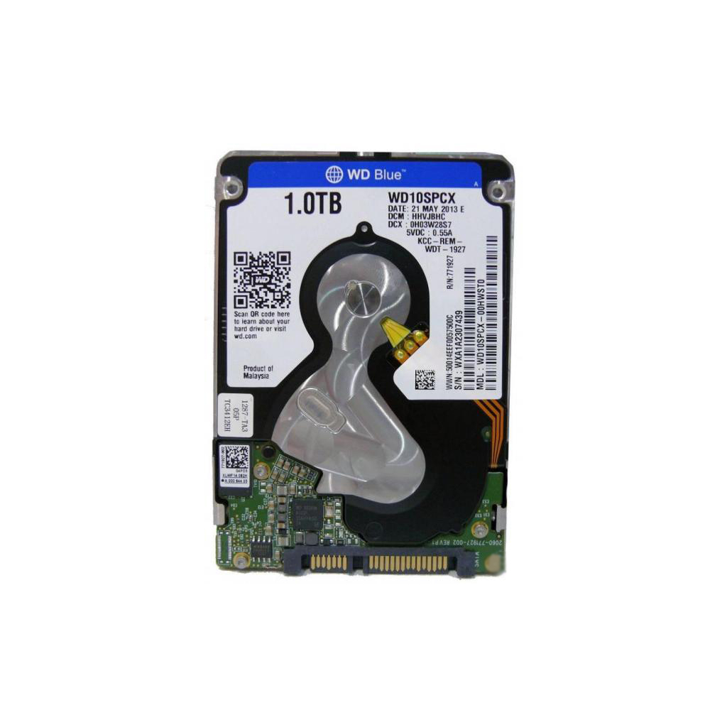 Жорсткий диск для ноутбука 2.5" 1TB WD (WD10SPCX) - зображення 1