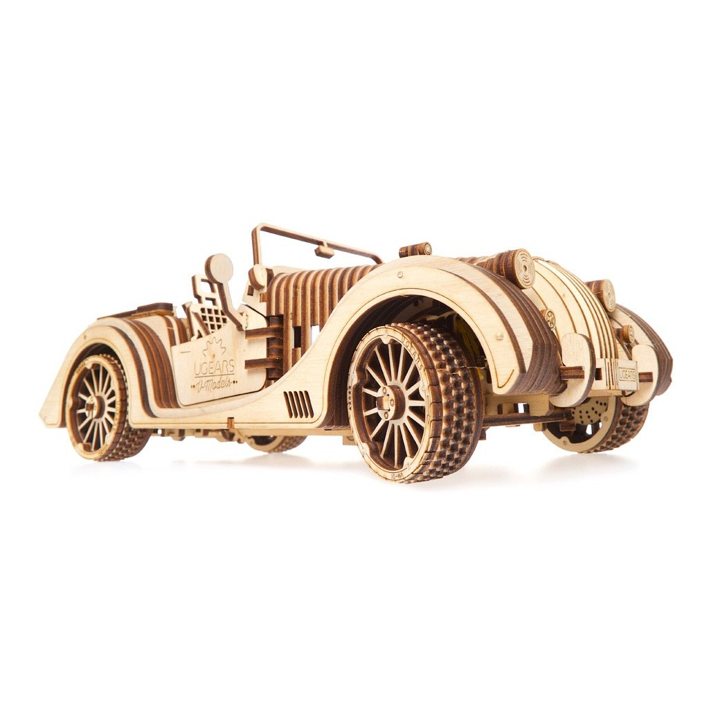 Конструктор Ugears Родстер VM-01 (70052) - изображение 7