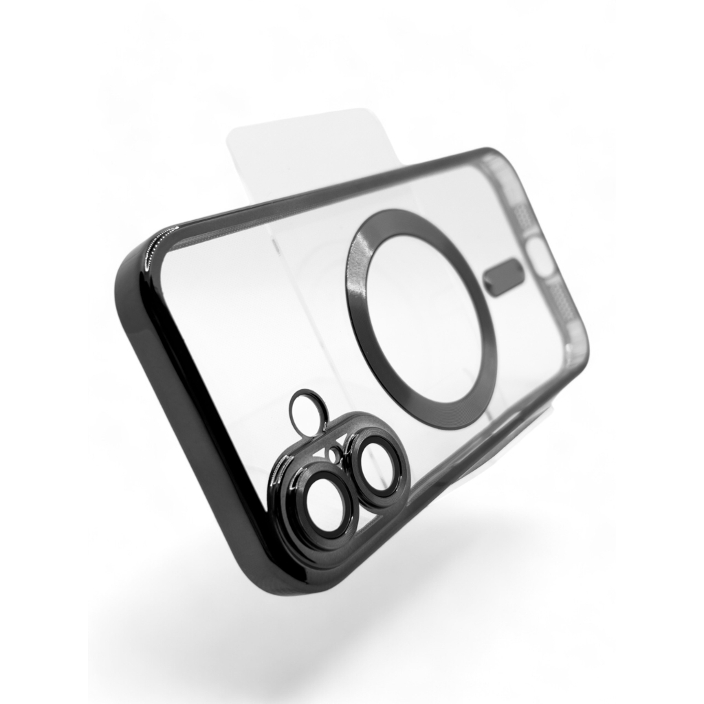 Чохол до мобільного телефона BeCover TPU Chrome Case (MagSafe) для Apple iPhone 16 Black (712070) - зображення 3