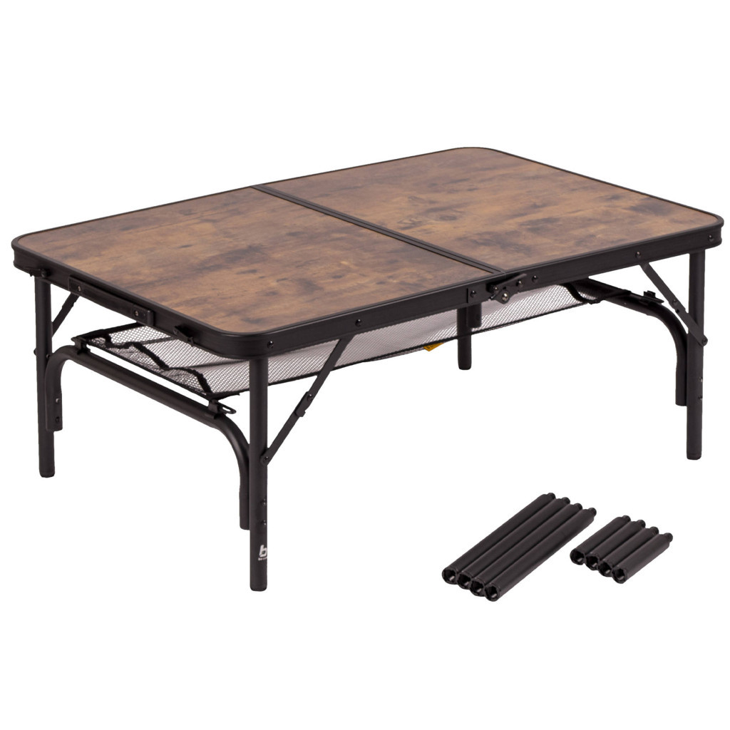 Туристичний стіл Bo-Camp Decatur 90 x 60 cm Коричневий (1404200) - зображення 3