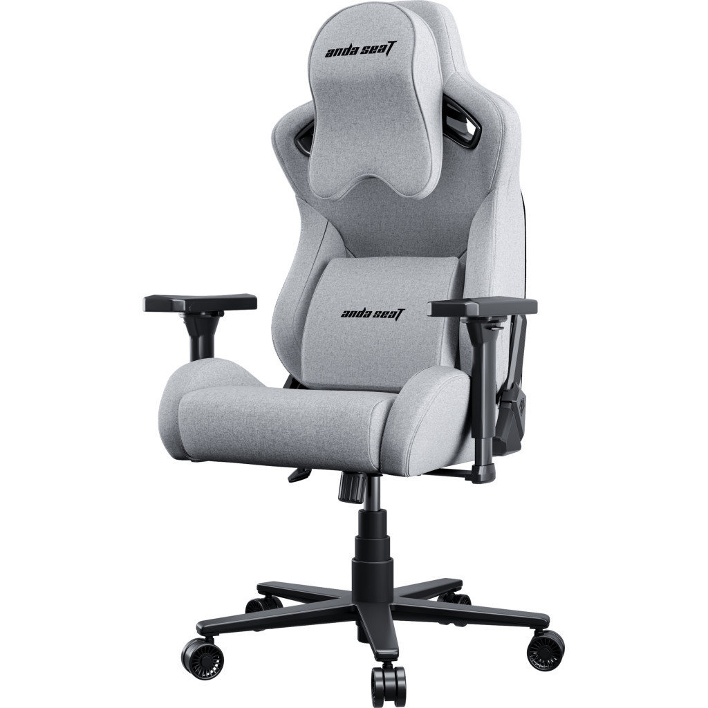 Крісло ігрове Anda Seat Kaiser Frontier Fabric XL Grey Linen (AD12YXL-17-G-F) - зображення 5