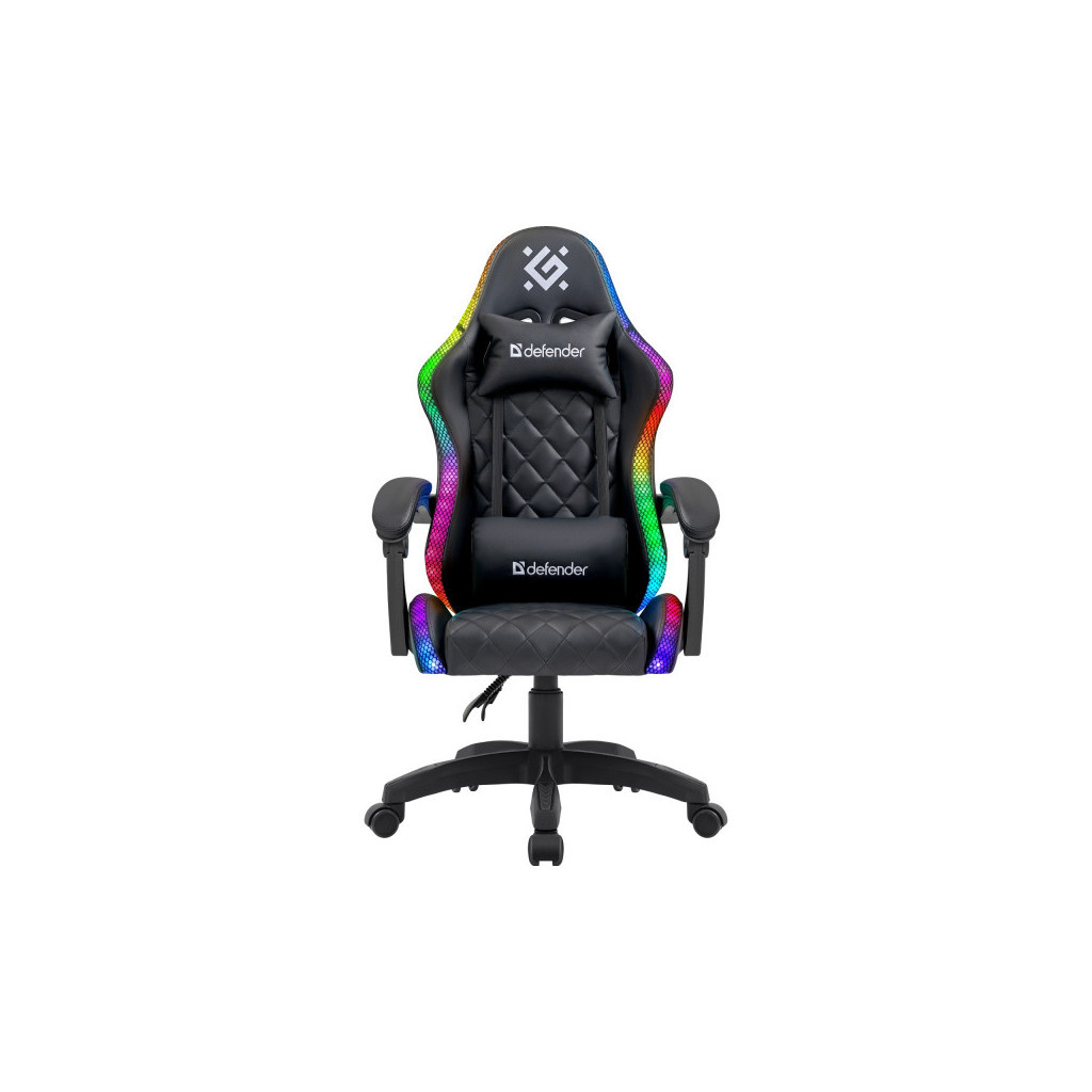 Крісло ігрове Defender Energy RGB Black (64559) - зображення 2