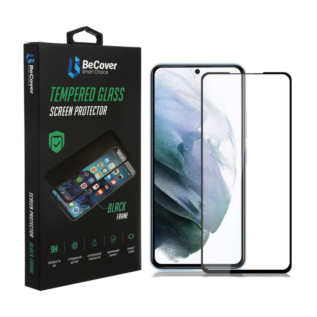 Скло захисне BeCover Samsung Galaxy S22 Plus SM-S906/S23 Plus SM-S916 Black (707316) - зображення 1