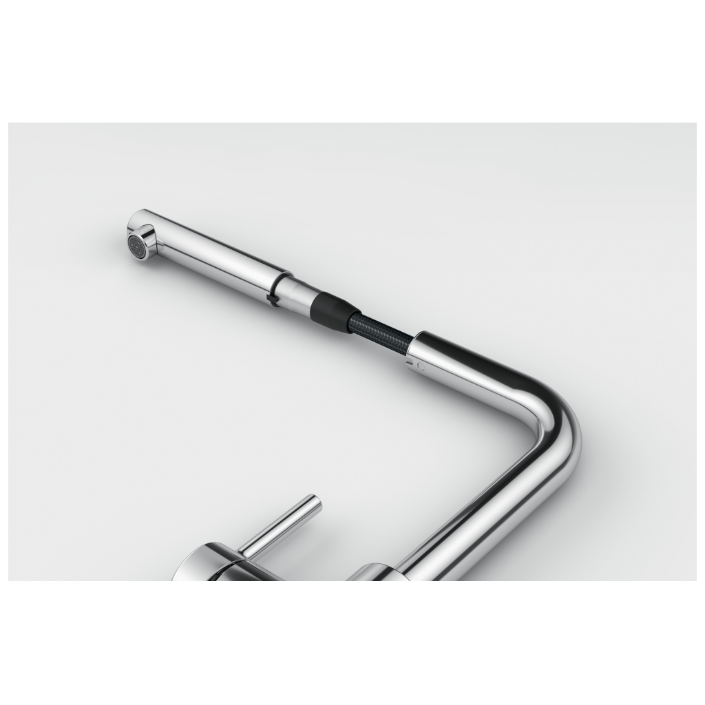 Змішувач Hansgrohe Lina L Pull Out, 254мм, хром (115.0712.420) - зображення 5
