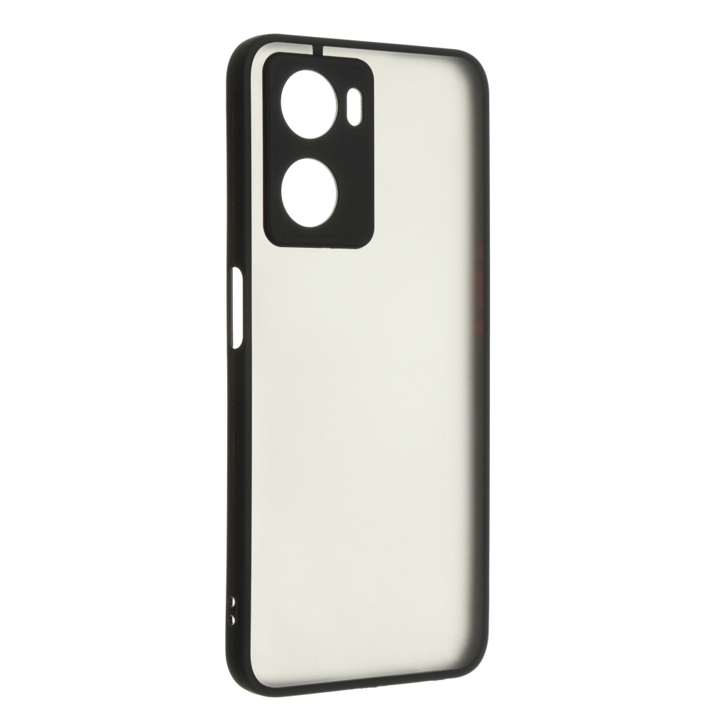Чохол до мобільного телефона Armorstandart Frosted Matte OPPO A57s 4G/A57 4G/A57e 4G/A77 4G/A77s 4G Black (ARM67043) - зображення 1