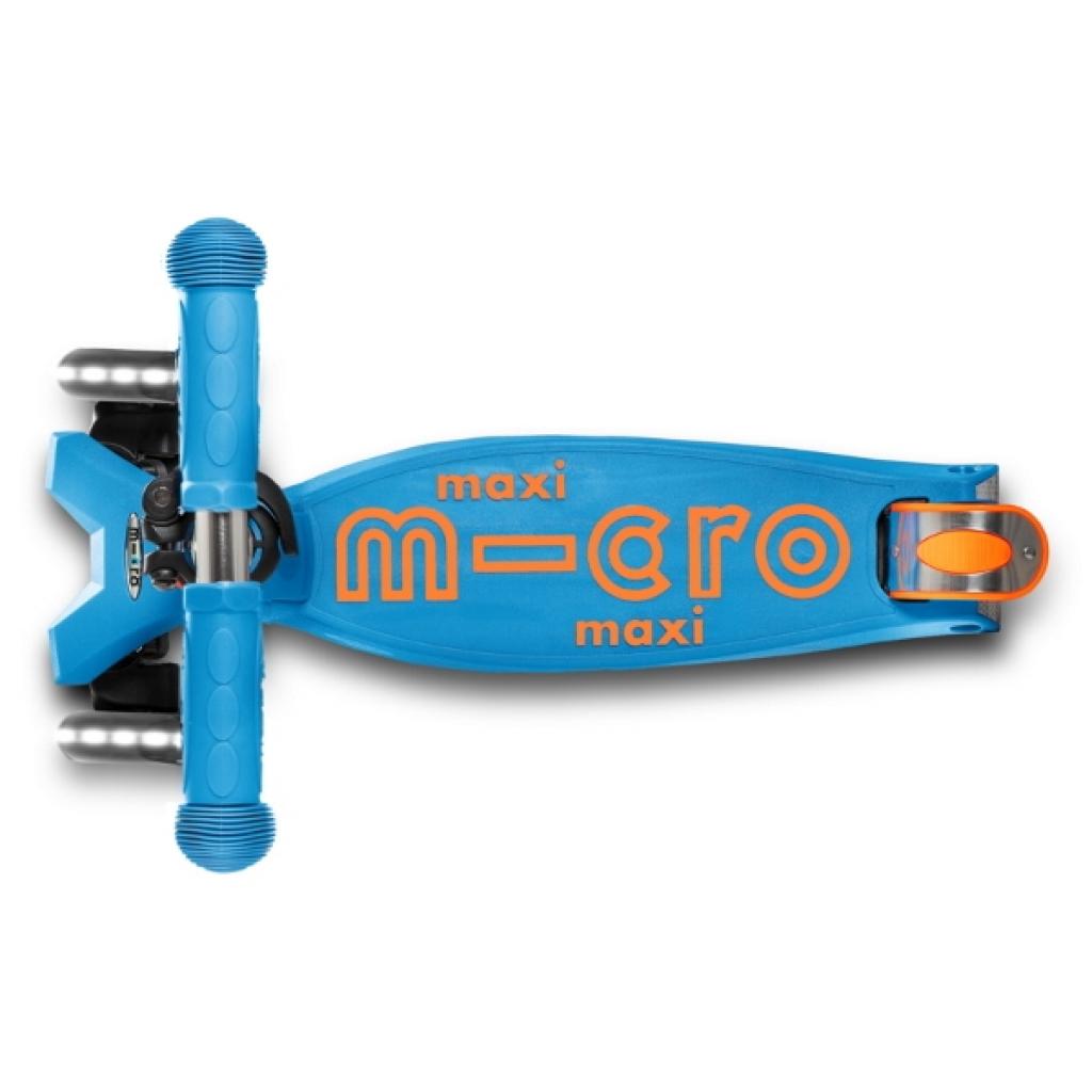 Самокат Micro Maxi Deluxe Caribbean Blue LED (MMD085) - зображення 2