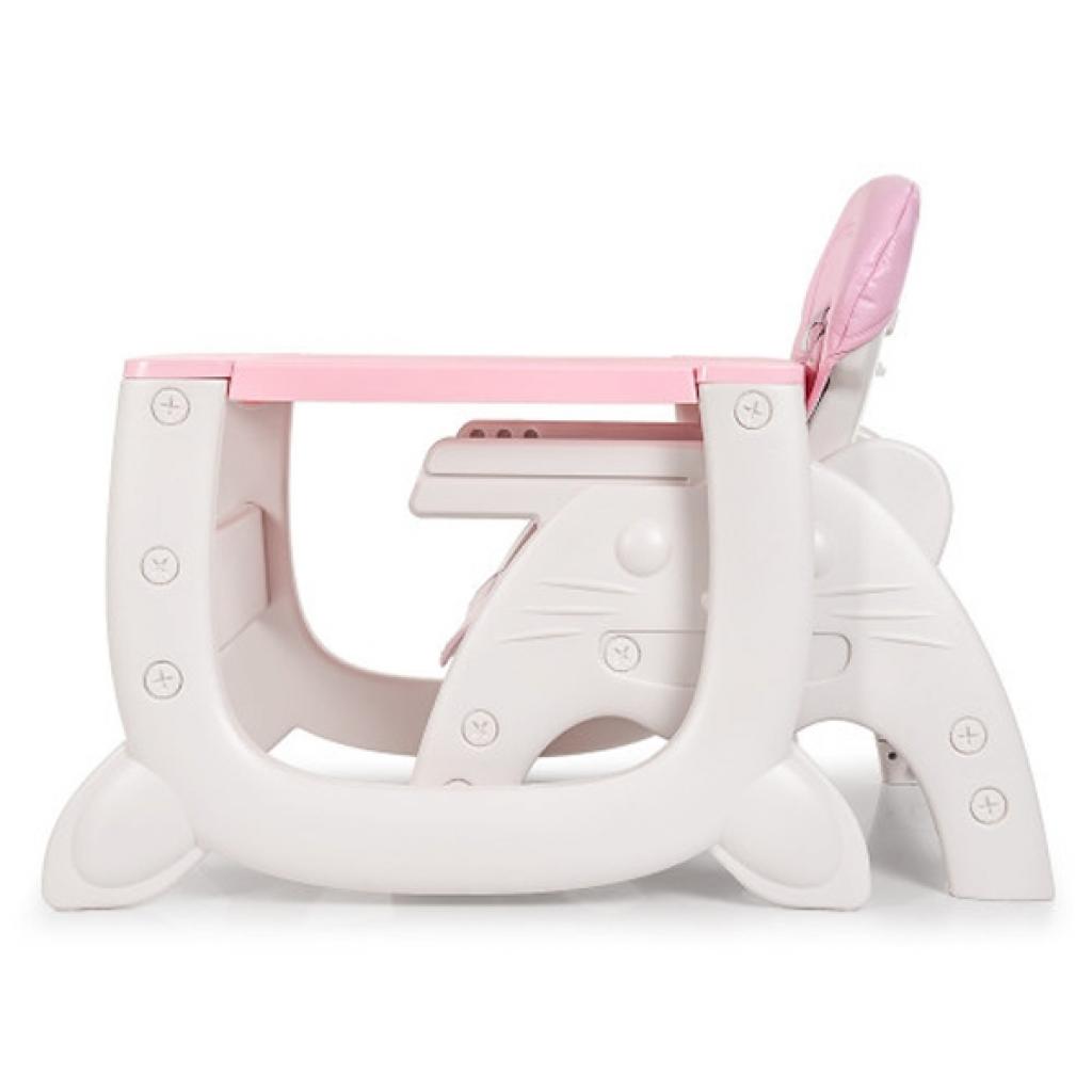 Стілець для годування Bambi 2 в 1 pink (M 3612-8 pink) - зображення 3