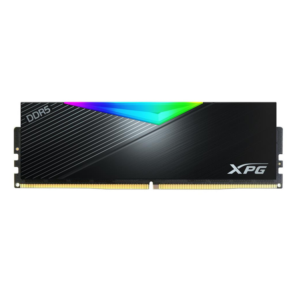 Модуль пам'яті для комп'ютера DDR5 32GB 6000 MHz XPG Lancer RGB Black ADATA (AX5U6000C3032G-CLARBK) - зображення 1