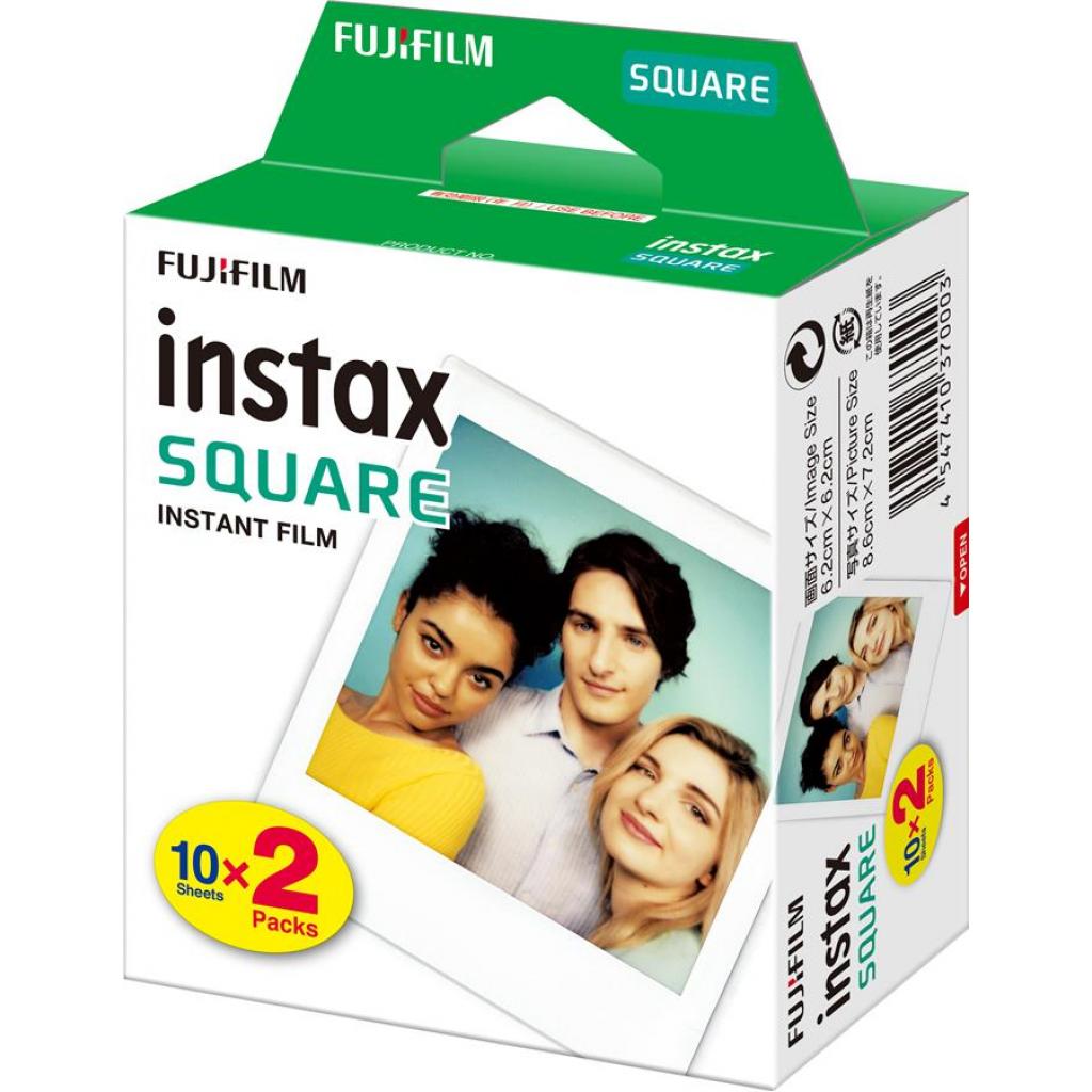 Фотопапір Fujifilm Colorfilm Instax SQUARE (86х72мм 2х10шт) (16576520) - зображення 1