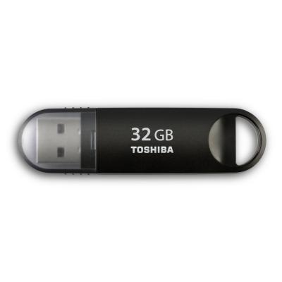 USB флеш накопичувач Toshiba 32GB Suzaku Black USB 3.0 (THNV32SUZBLK) - зображення 1