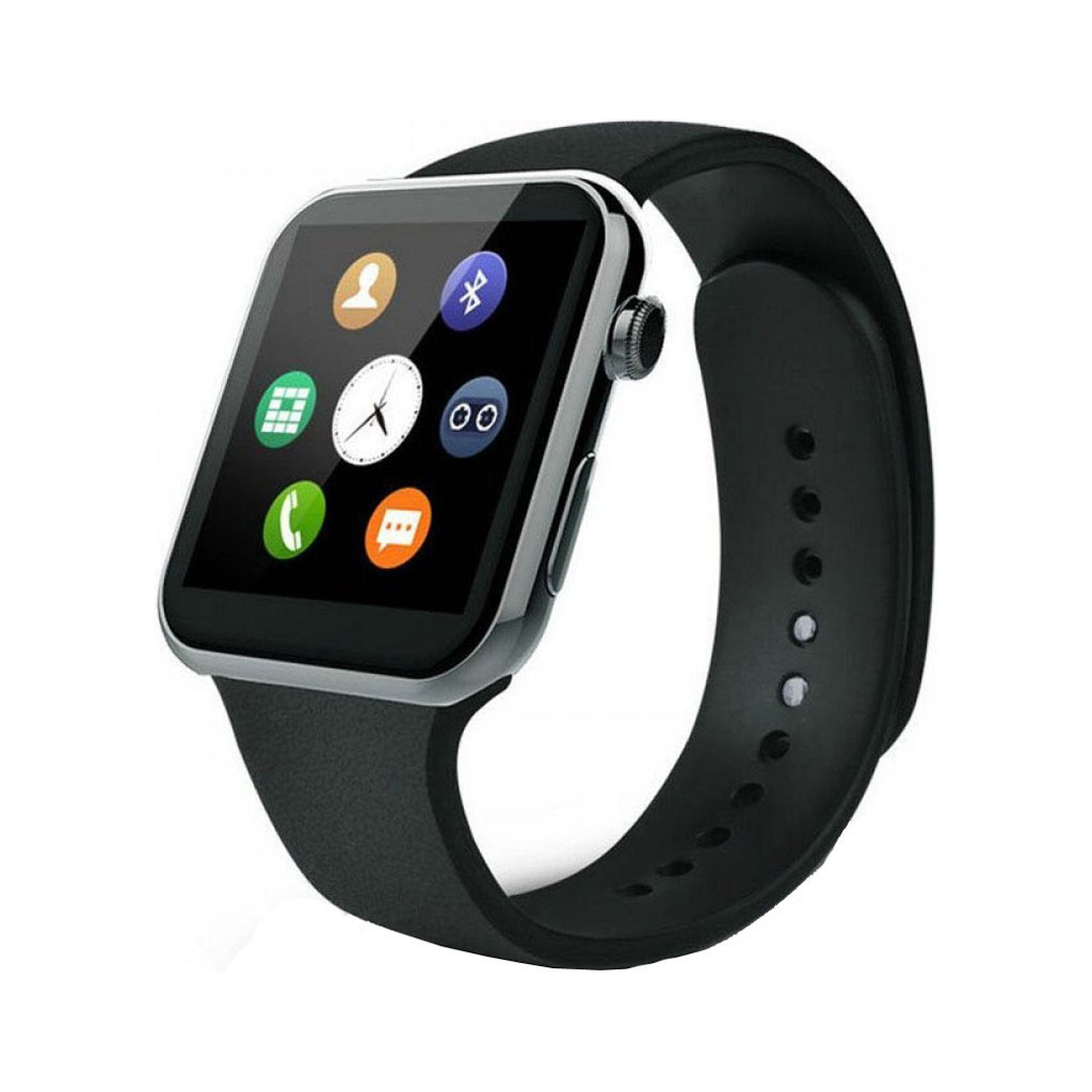 Смарт-годинник UWatch Smart A9 Pulse Black (F_50705) - зображення 1