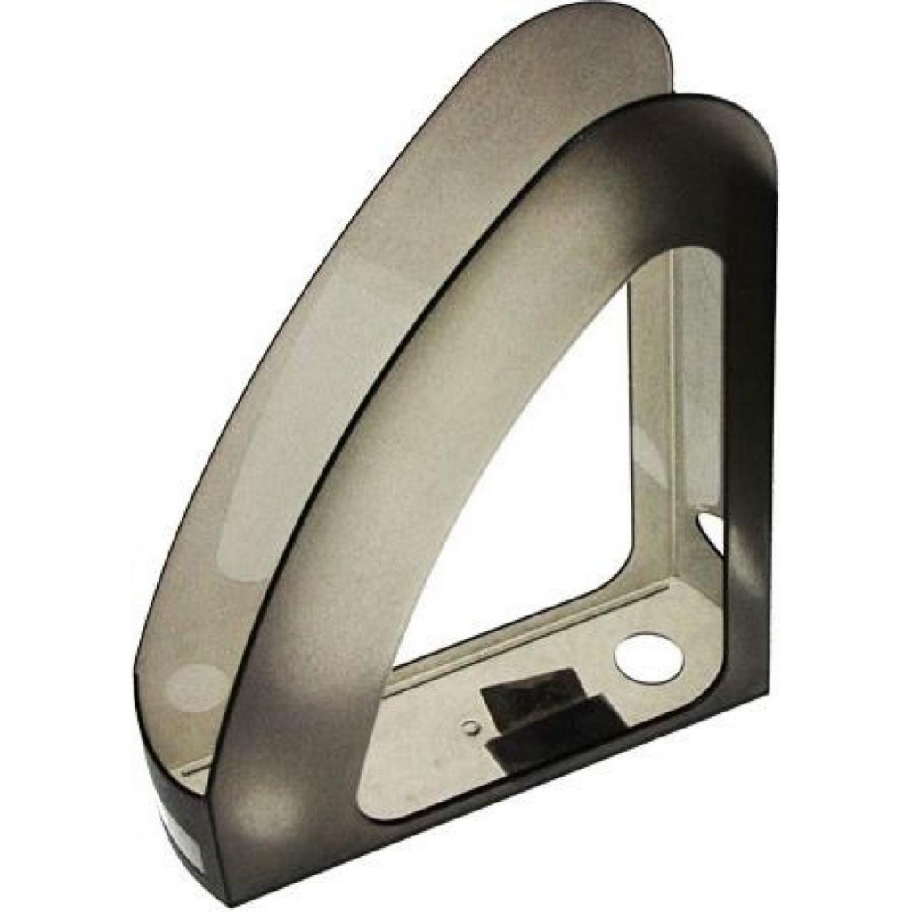 Лоток для паперів Арника вертикальний ВЕСЕЛКА,передня стінка, димчастий (80535) - зображення 2