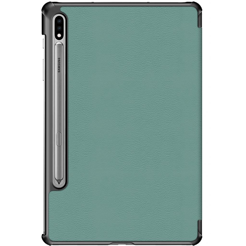 Чохол до планшета BeCover Smart Case Samsung Galaxy Tab S7 Plus Dark Green (705227) - зображення 2
