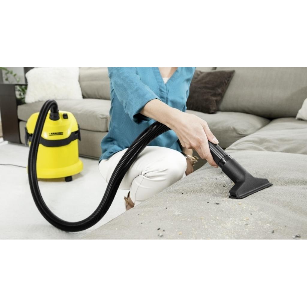 Пилосос будівельний Karcher WD 2 Home Vac для сухого та вологого прибирання (1.629-773.0) - зображення 5