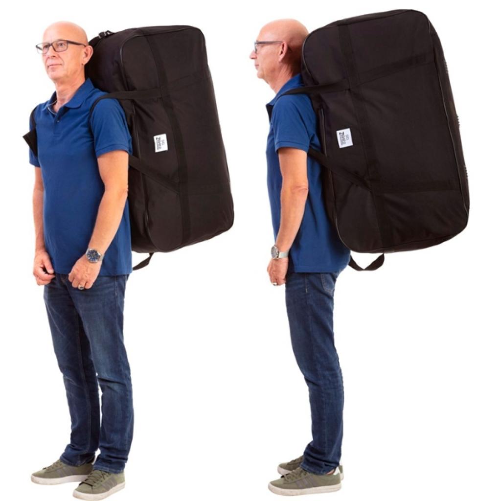 Дорожня сумка TravelZ Bag 135 Black (927293) - зображення 5