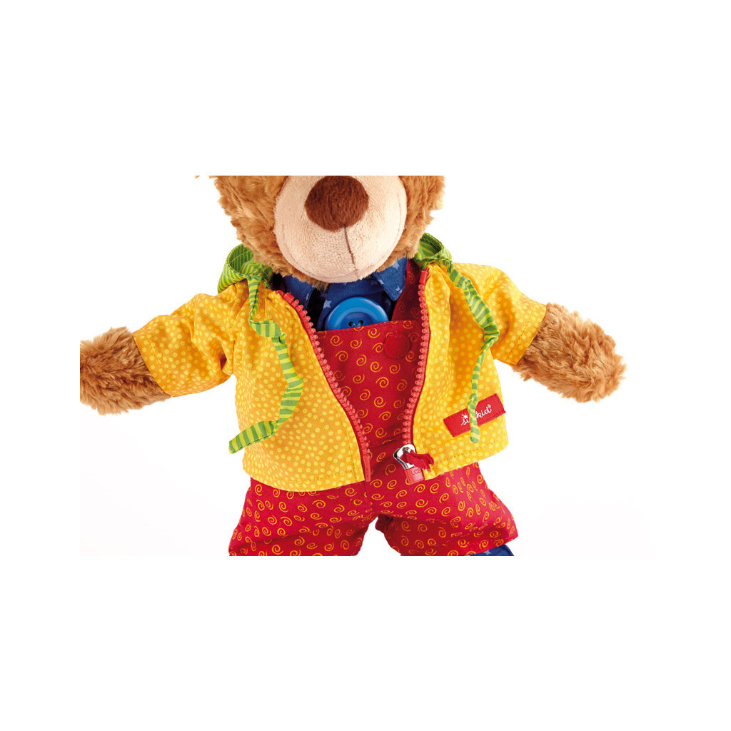 М'яка іграшка Sigikid Ведмедик з одягом 35 см (40031SK) - зображення 13