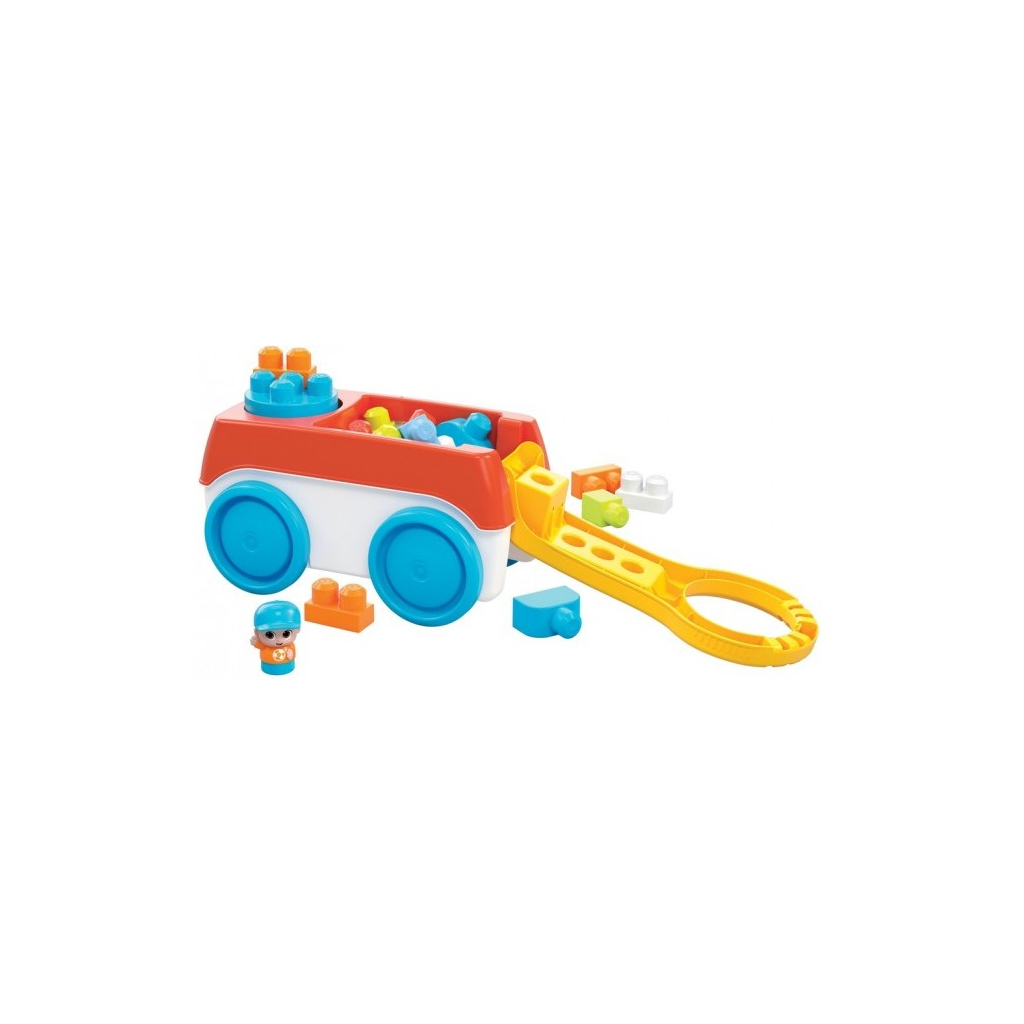 Конструктор Mega Bloks Візок-каталка Конструктор на колесах (HHN00) - зображення 2