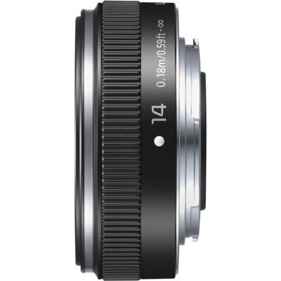 Об'єктив Panasonic Micro 4/3 Lens 14mm F/2.5 (H-H014AE-K) - зображення 2