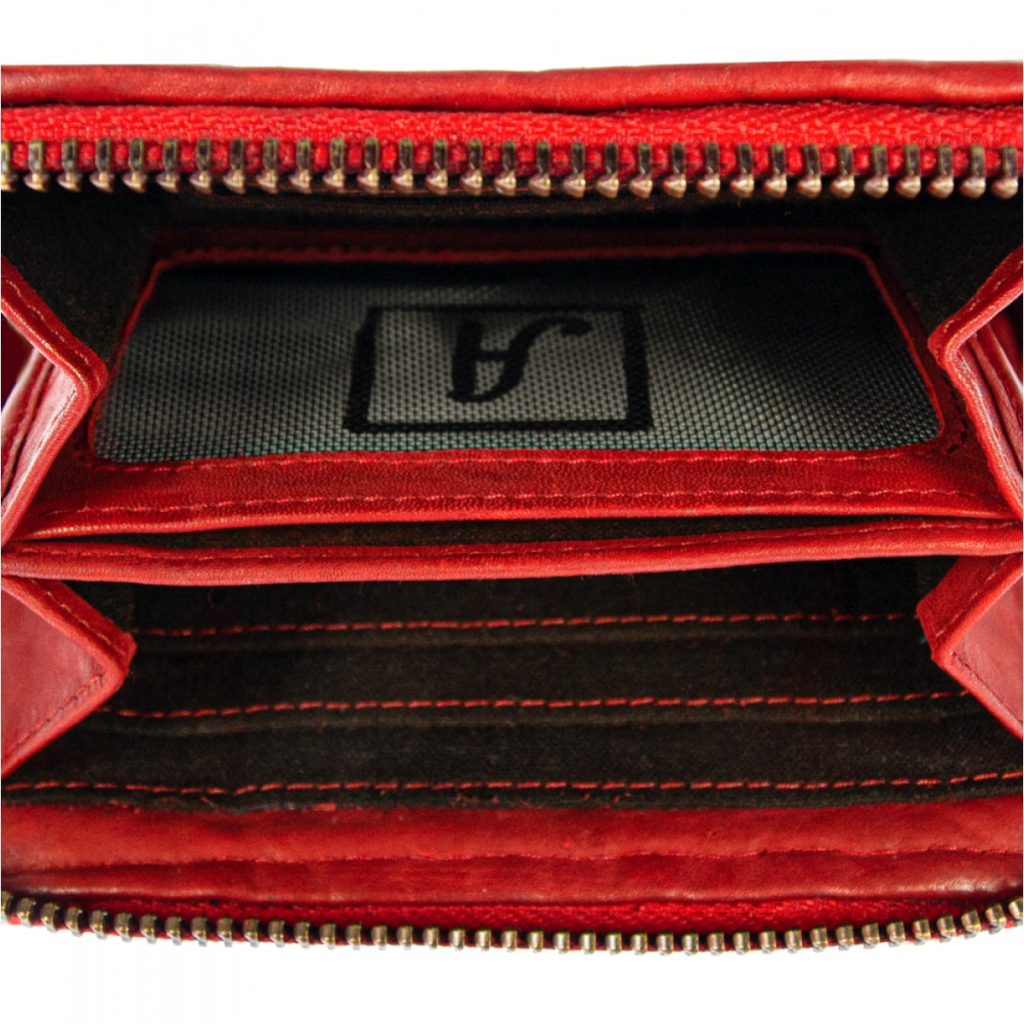 Гаманець Ashwood D80 Red - зображення 4