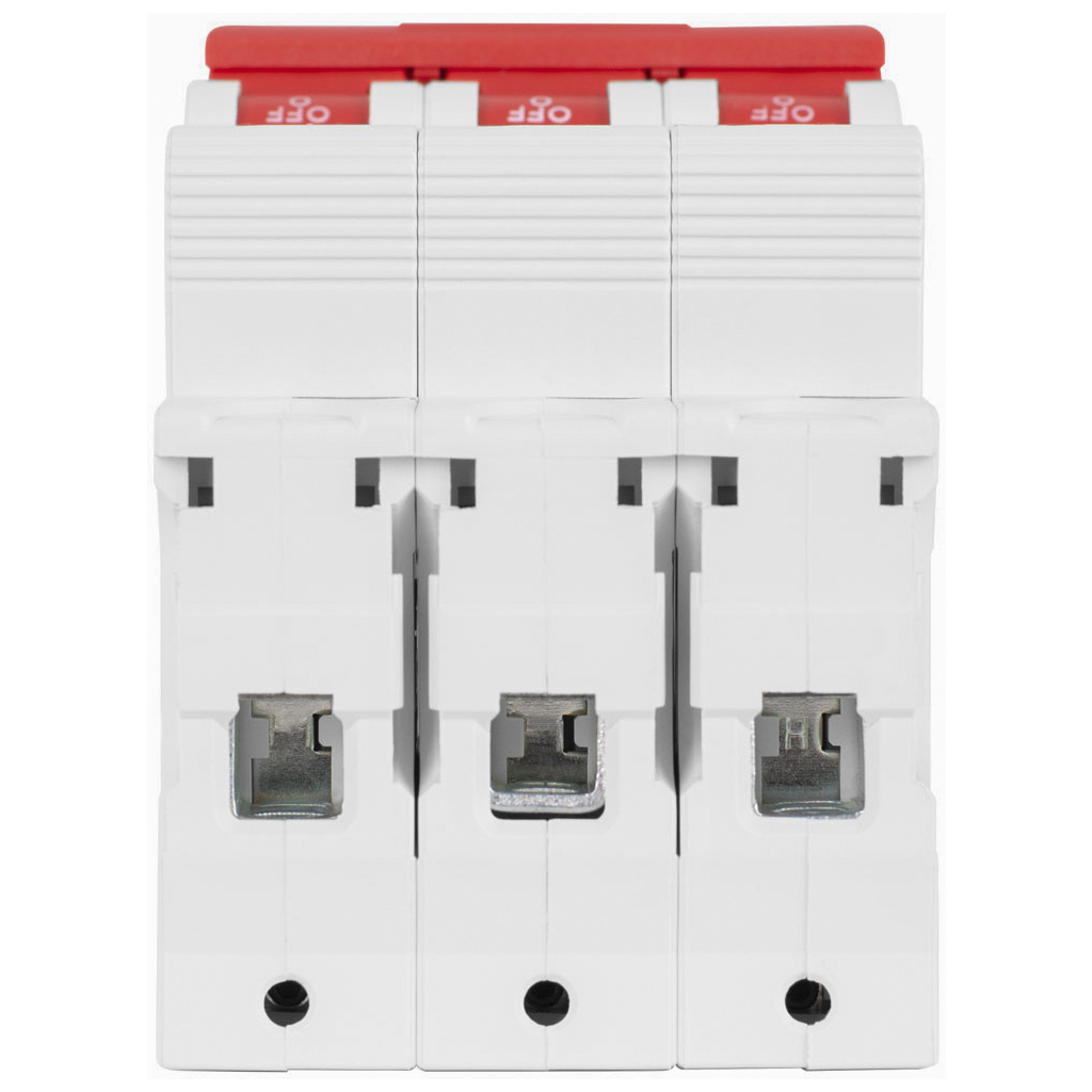 Автоматичний вимикач E.NEXT 3-п e.mcb.stand. 63А C ( 6кА) (s002137) - зображення 6