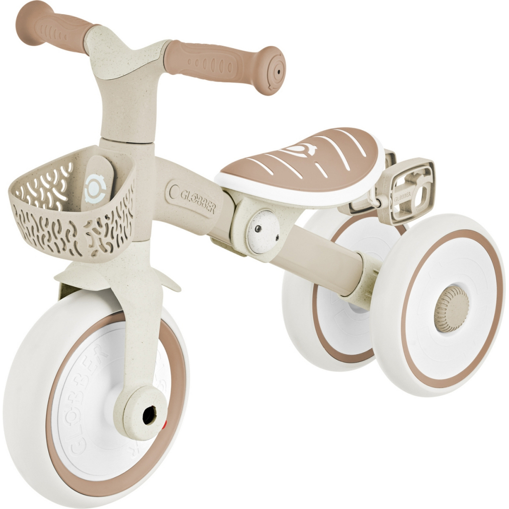 Дитячий велосипед Globber Learning trike plus 2 в 1 кокосовий (737-466) - зображення 4