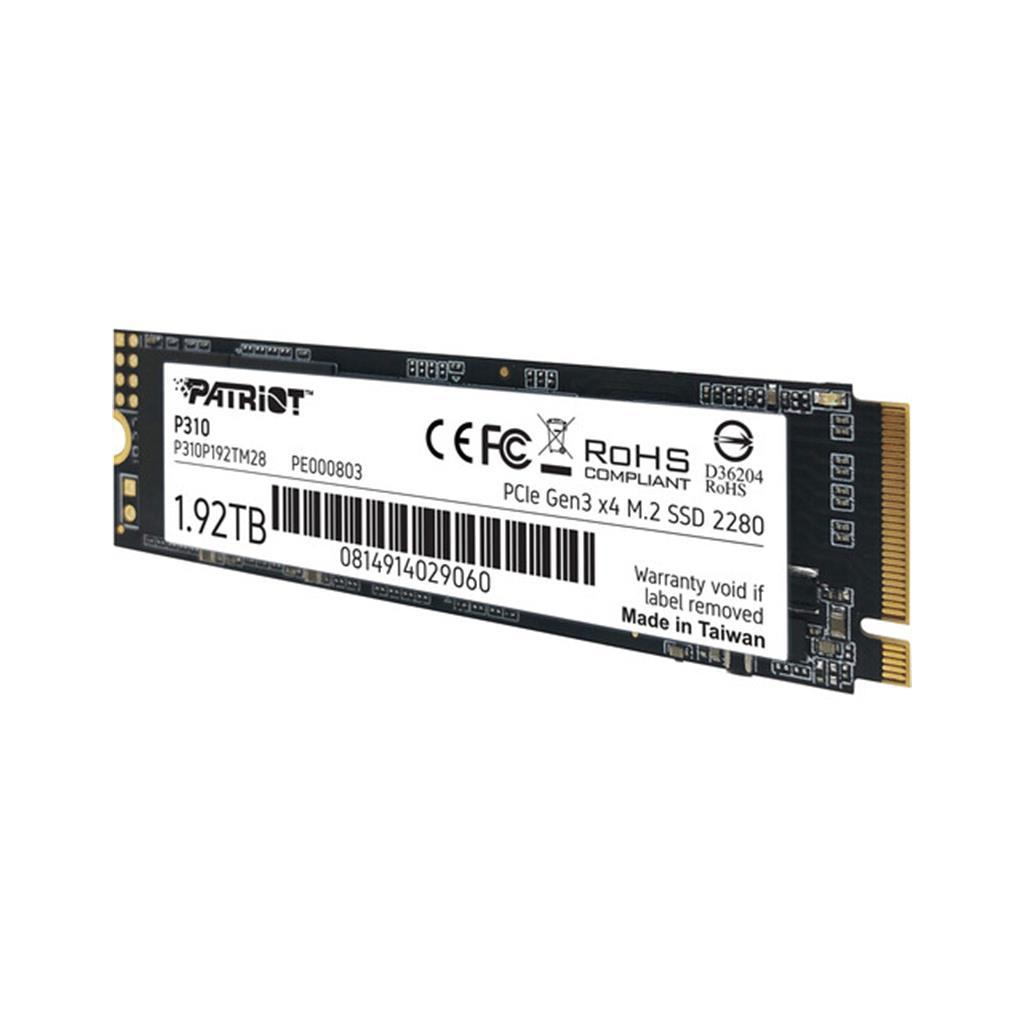 Накопичувач SSD M.2 2280 1.92TB Patriot (P310P192TM28) - изображение 3