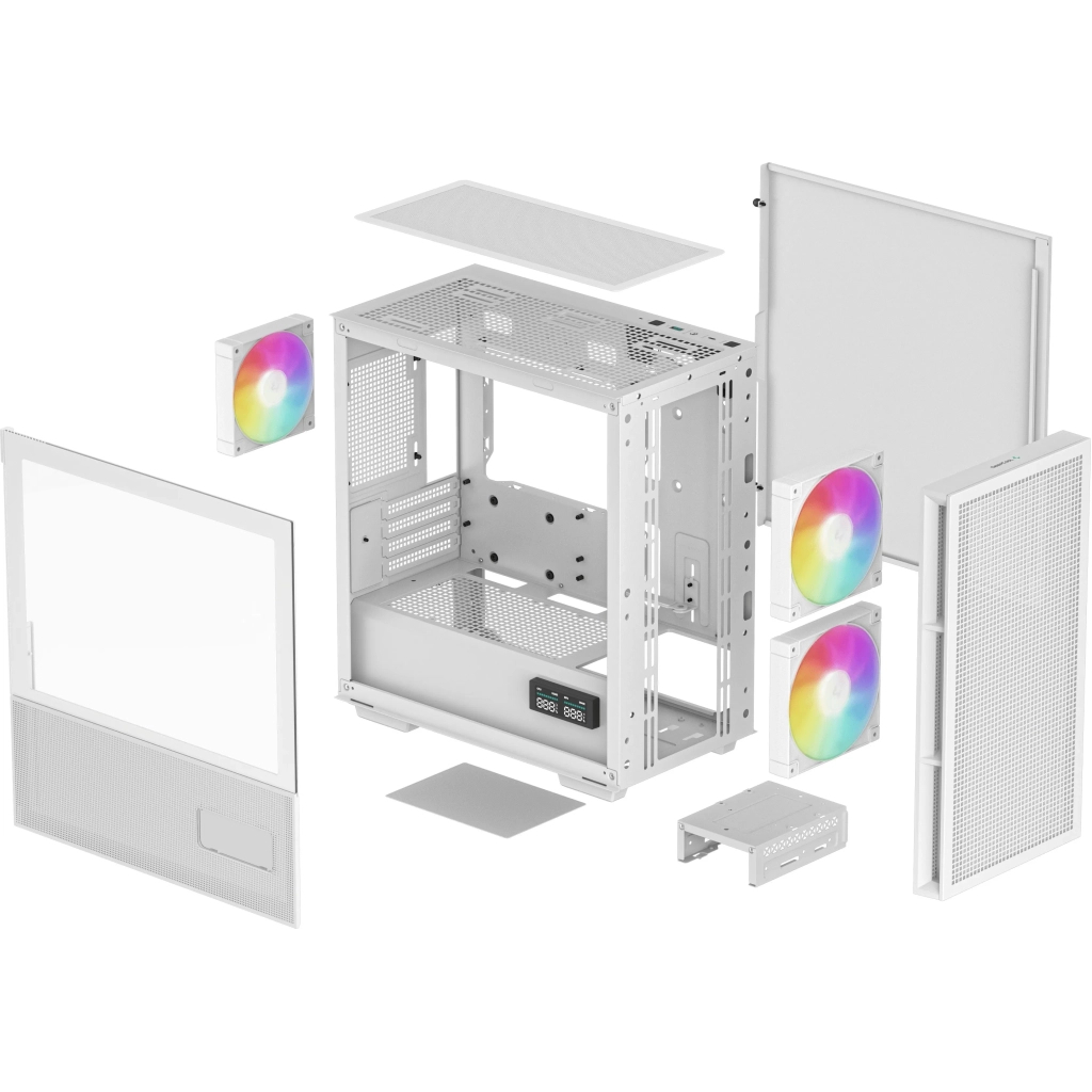 Корпус Deepcool CH360 Digital White (R-CH360-WHAPE3D-G-1) - зображення 11