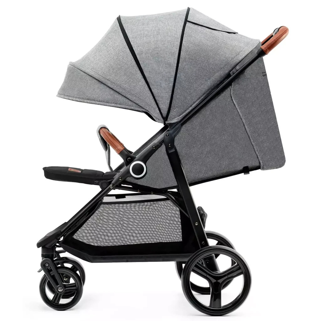 Коляска Kinderkraft Grande Plus Grey (KSGRAN00GRY0000) (5902533919703) - зображення 3