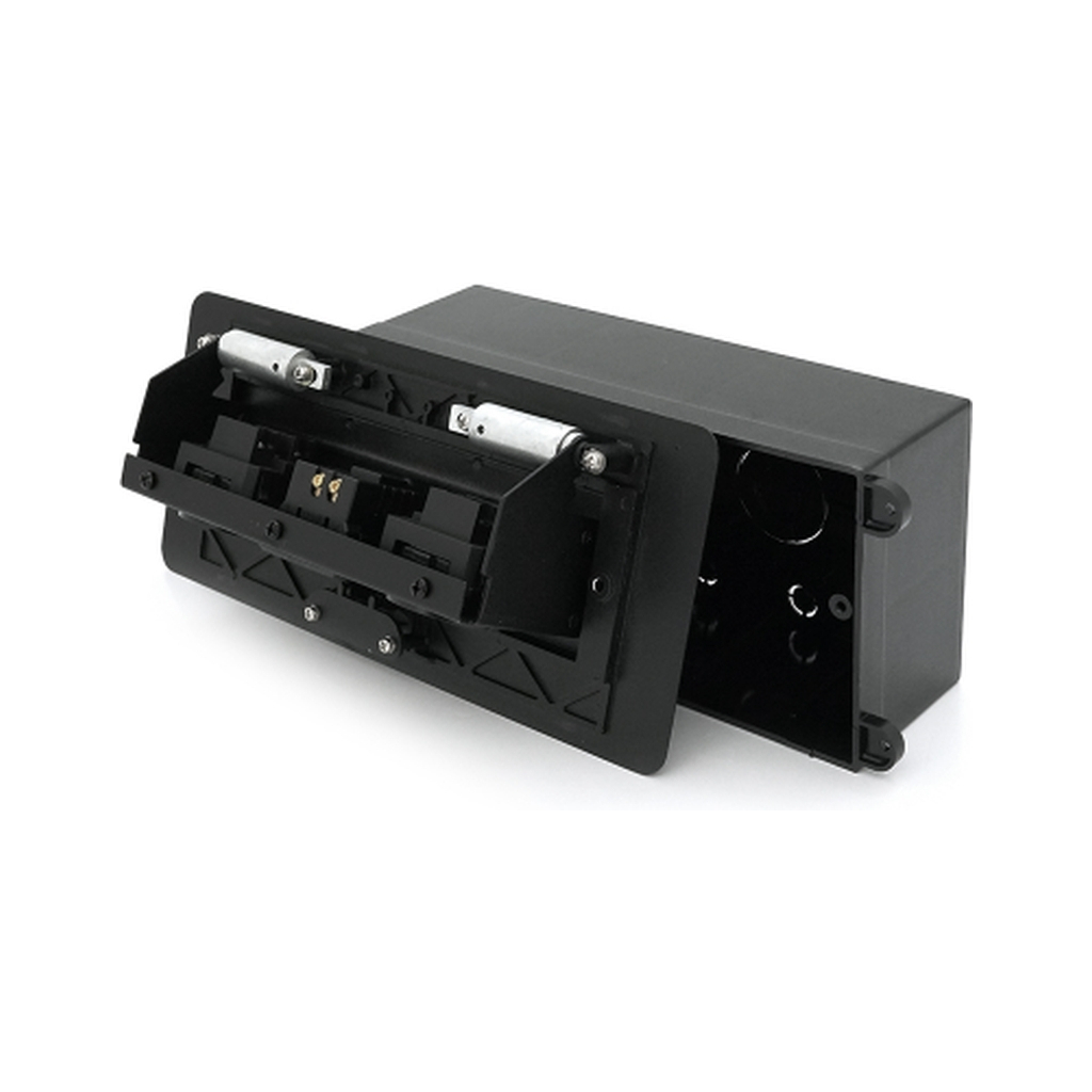 Розетка Voltronic J29L, дві розетки + 2*USB, напольна, висувна (20011) - зображення 3