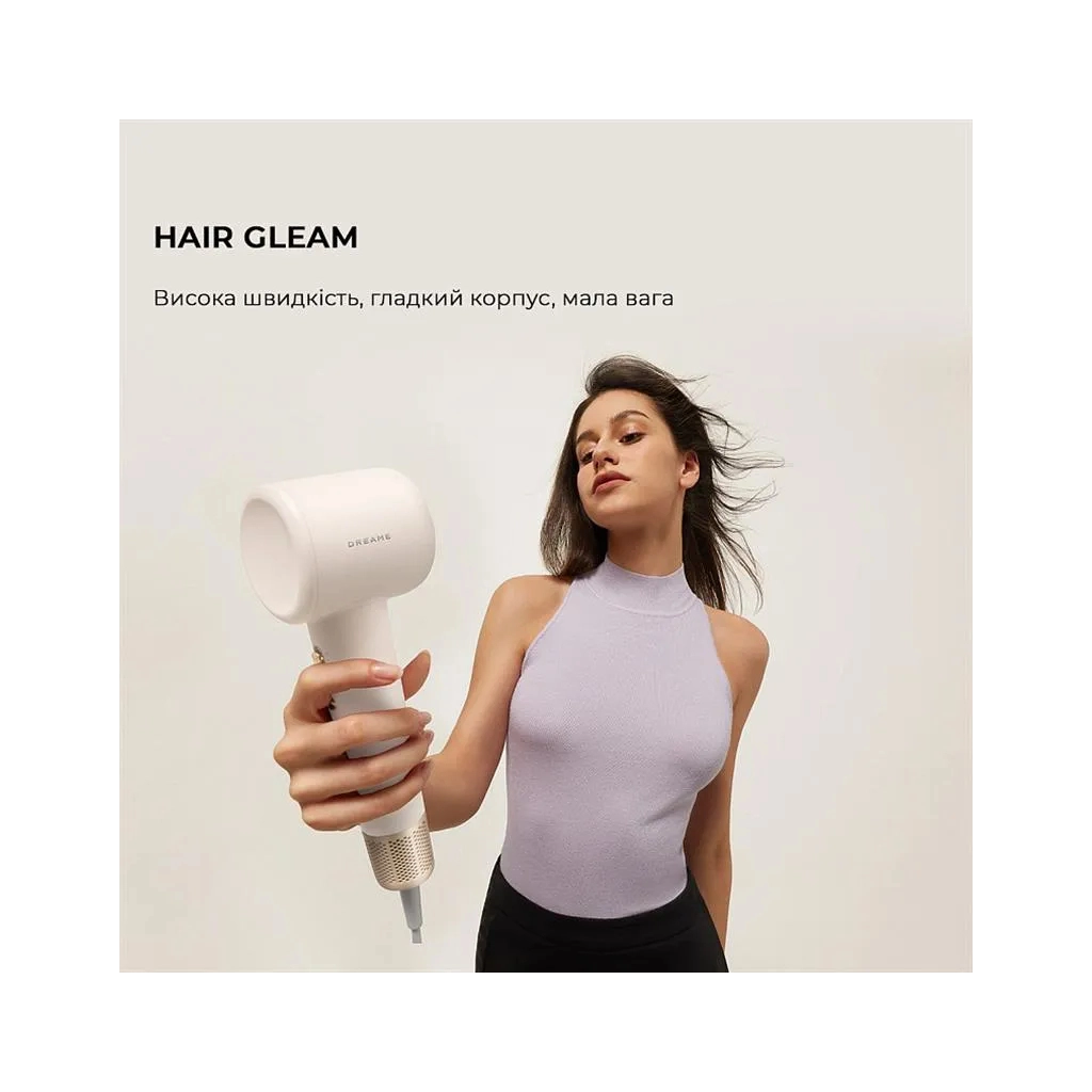 Фен Dreame Gleam White (AHD12A-WH) - зображення 9