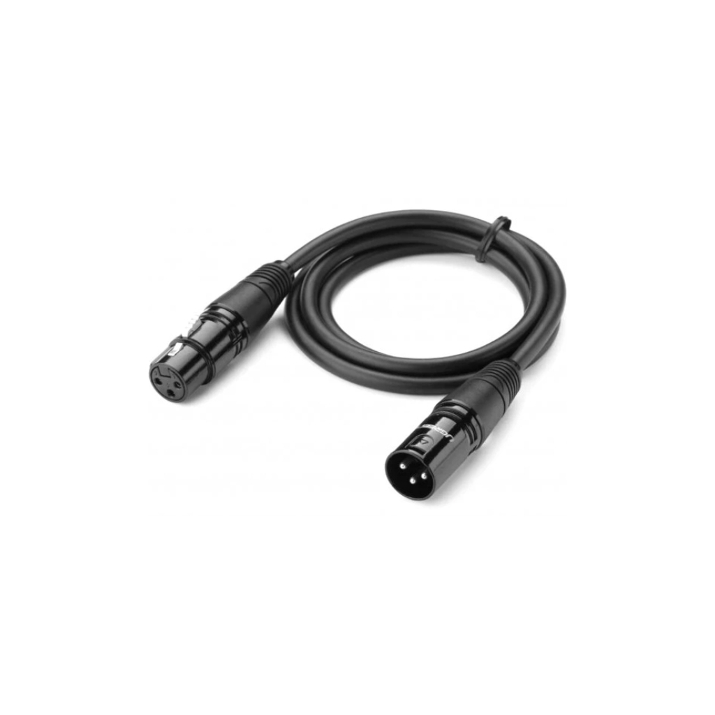 Кабель мультимедійний XLR M to XLR F 2.0m AV130 black Ugreen (20710) - зображення 4
