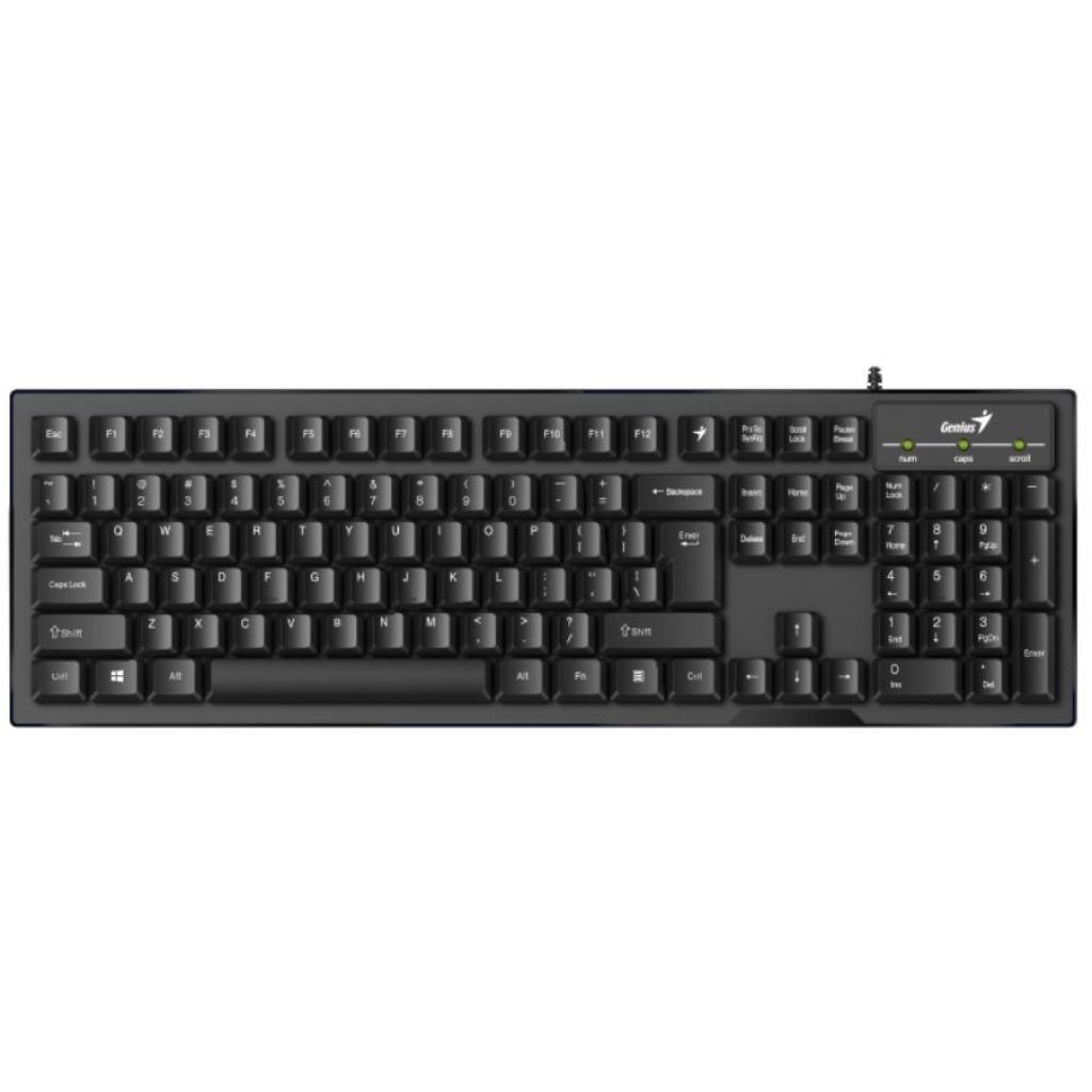 Клавіатура Genius Smart KB-102 Black USB Ukr (31300007410) - зображення 1