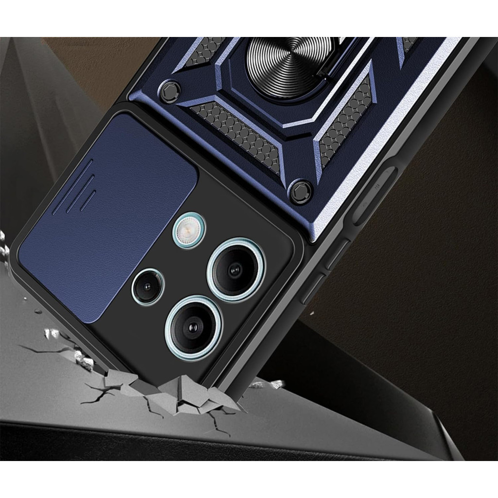 Чохол до мобільного телефона BeCover Military Xiaomi Redmi Note 13 5G Blue (711031) - зображення 4