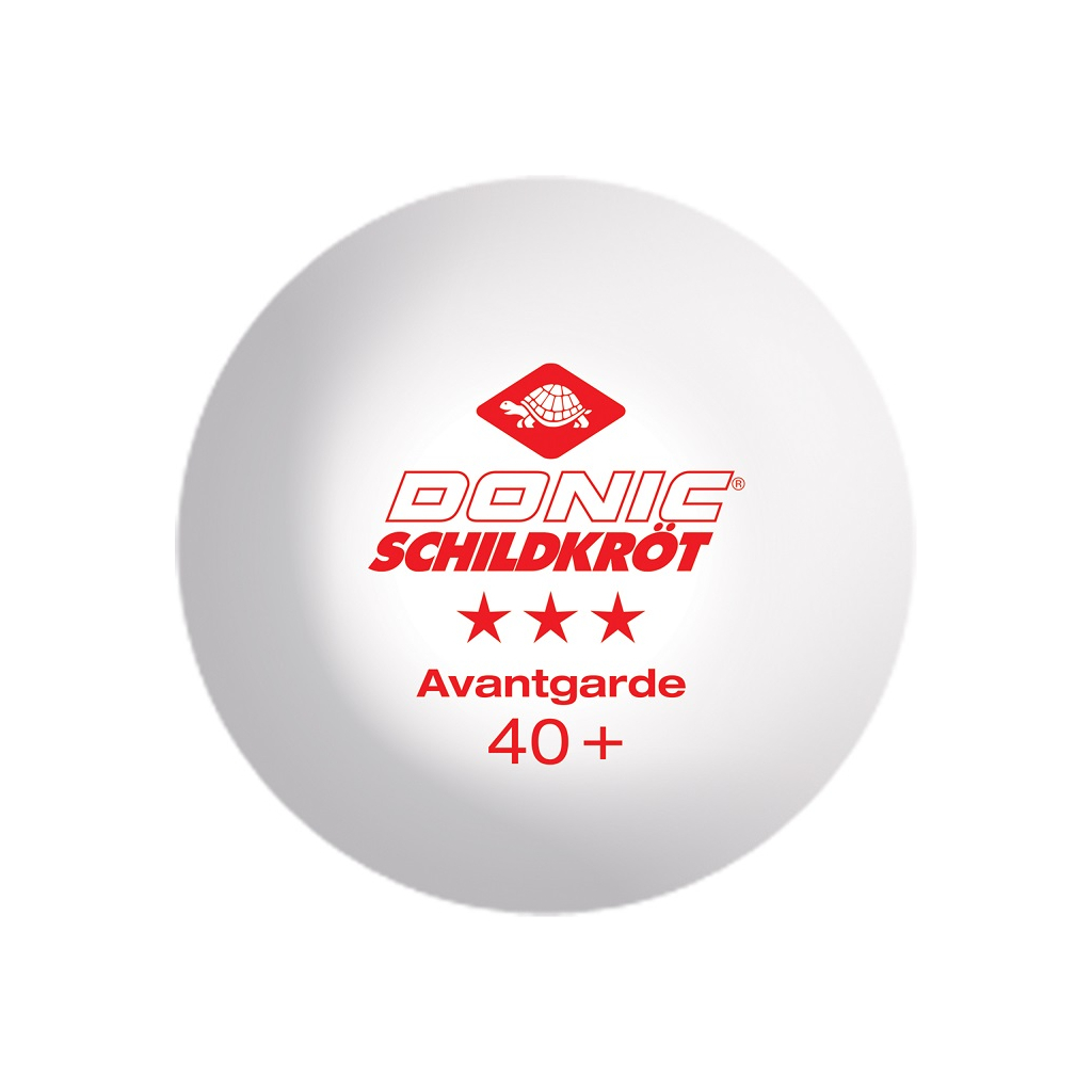 М'ячик для теніса Donic Advantgarde 3* 40+ 3шт (608334-40+) - зображення 2