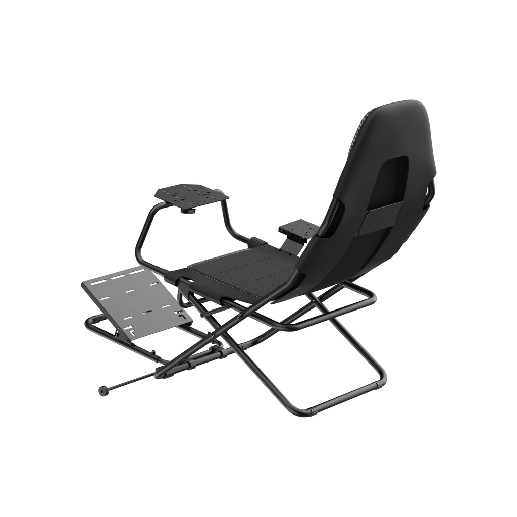 Крісло ігрове GamePro з кріпленням для керма, педалей та коробки передач Black (RS400B) - зображення 2