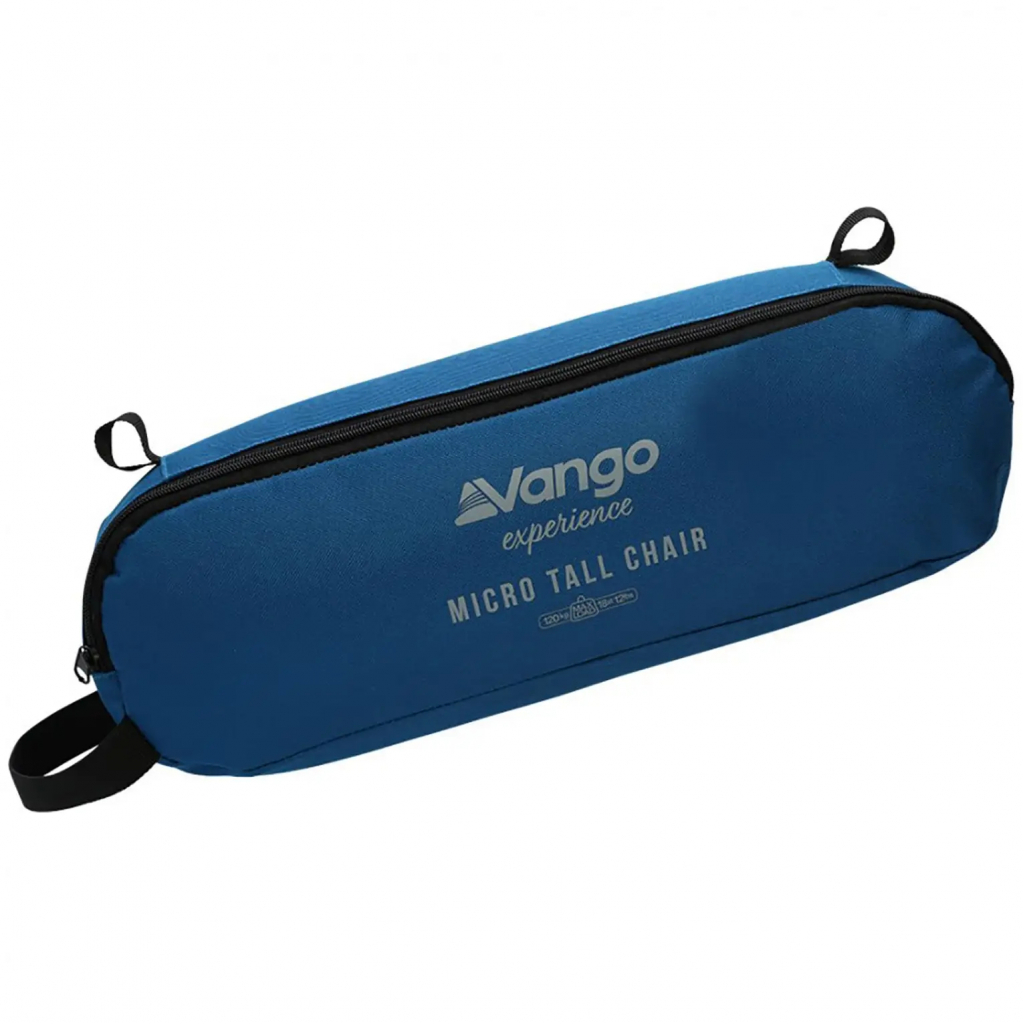 Крісло складане Vango Micro Steel Tall Chair Mykonos Blue (926787) - зображення 2