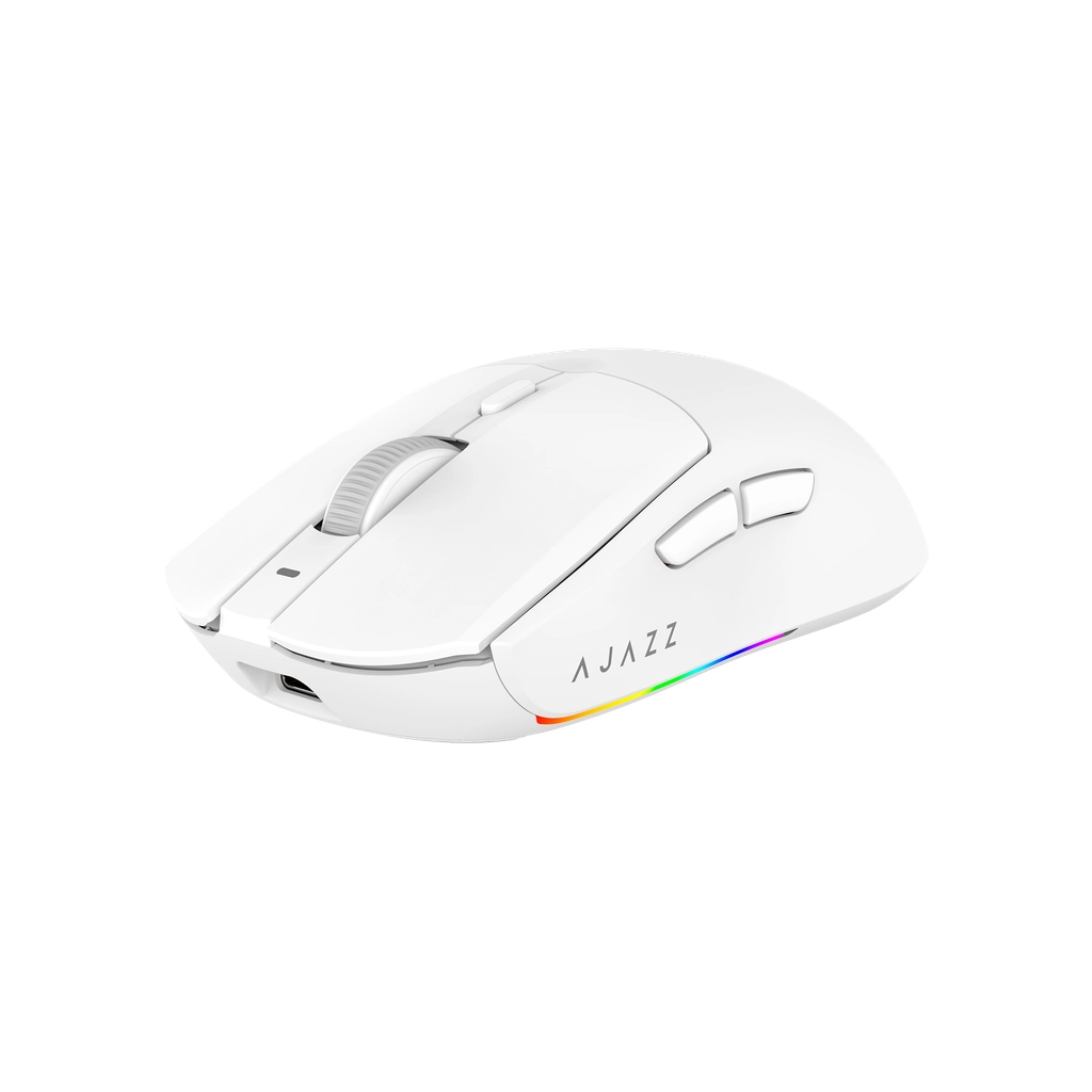 Мишка Ajazz AJ139 V2 MC Wireless/Bluetooth/USB White (AJ139-V2-MC-W) - зображення 4