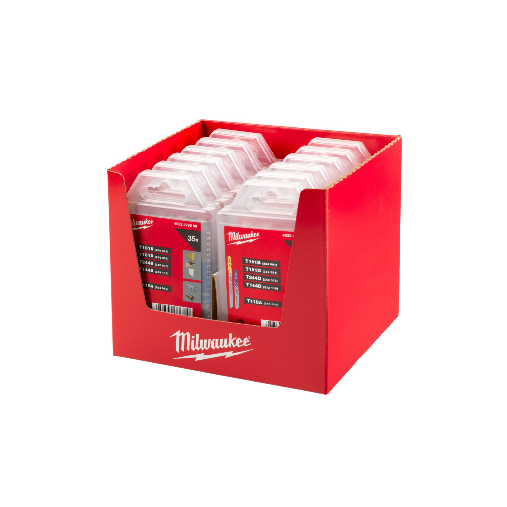 Полотно Milwaukee набір для електролобзиків - 35 шт (4932479088) - зображення 3
