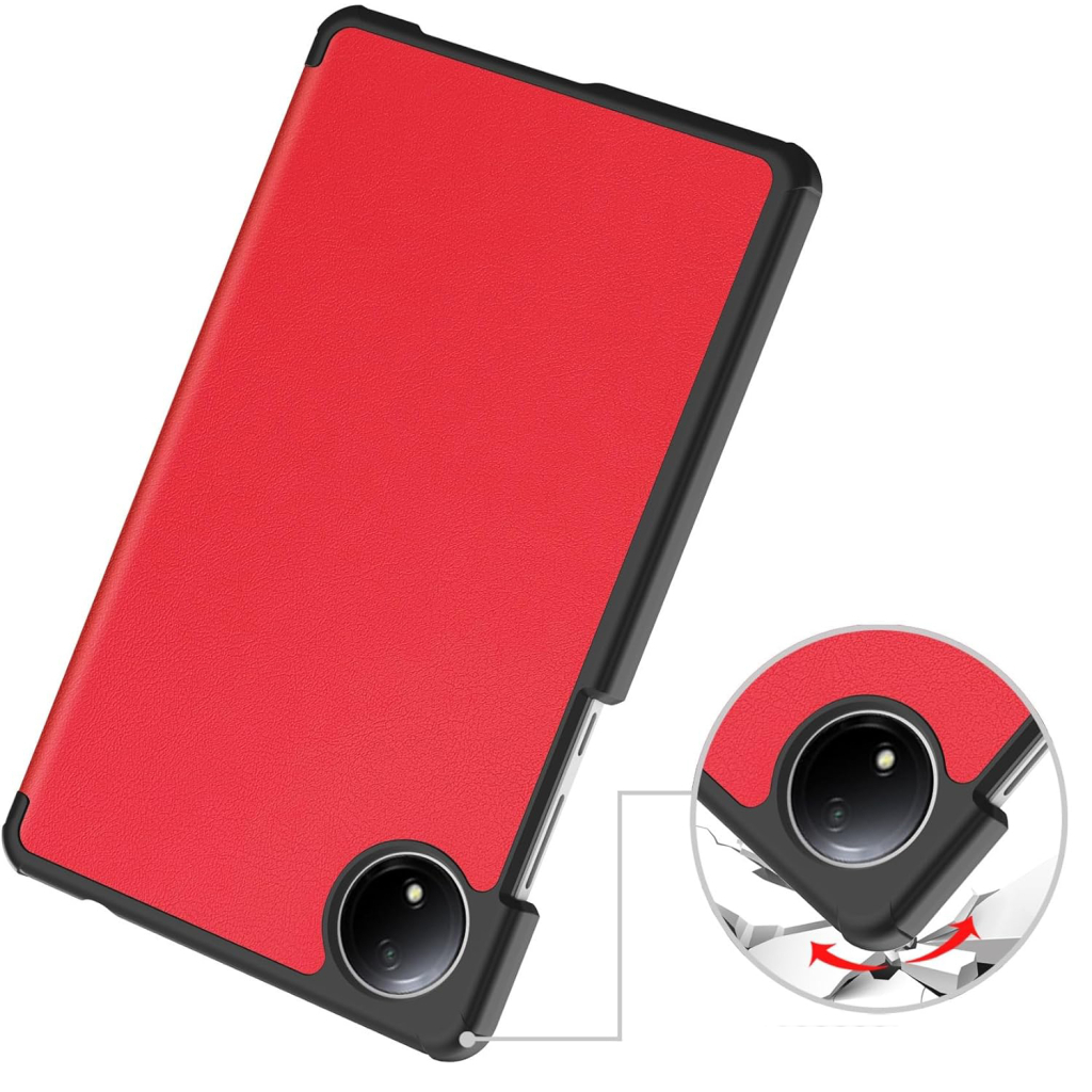 Чохол до планшета BeCover Smart Case Xiaomi Redmi Pad SE 8.7" Red (711908) - зображення 4