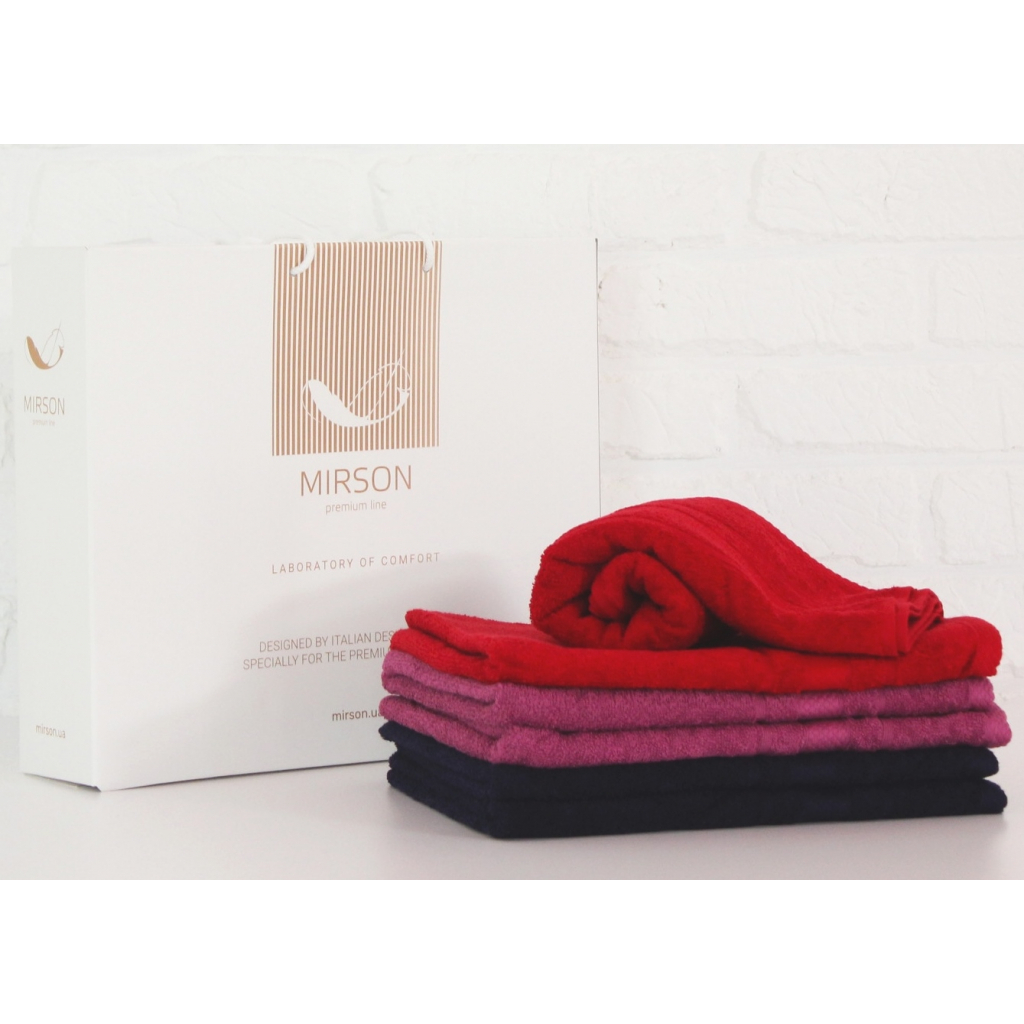 Рушник MirSon набір банних 5094 Elite SoftNes Divine 70х140 6 шт (2200003525687) - зображення 1