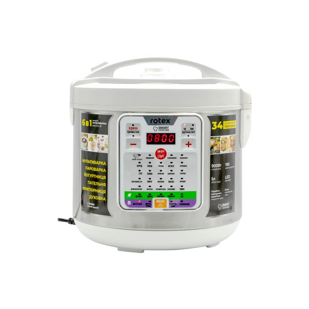 Мультиварка Rotex RMC 532-W (RMC532-W) - зображення 1