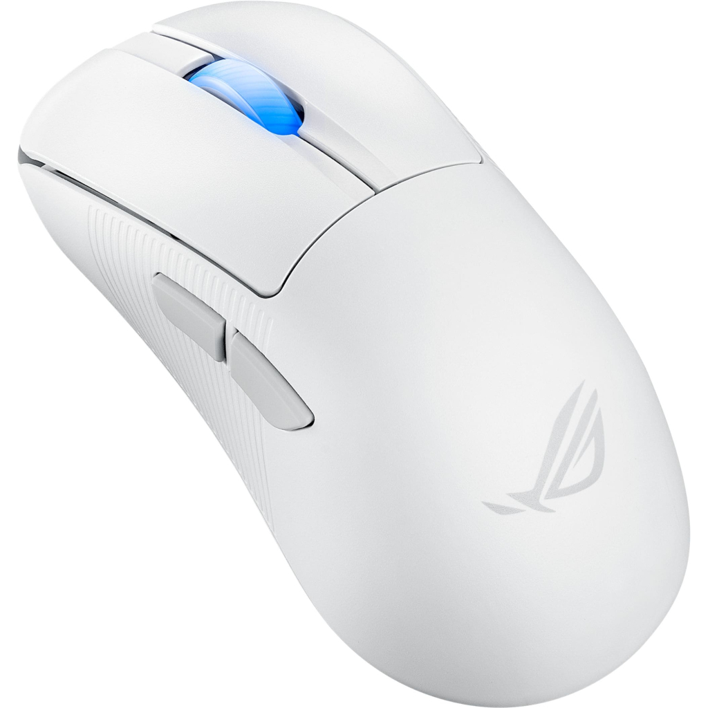 Мишка ASUS ROG Keris II WL ACE Wireless/Bluetooth/USB White (90MP03N0-BMUA10) - зображення 4