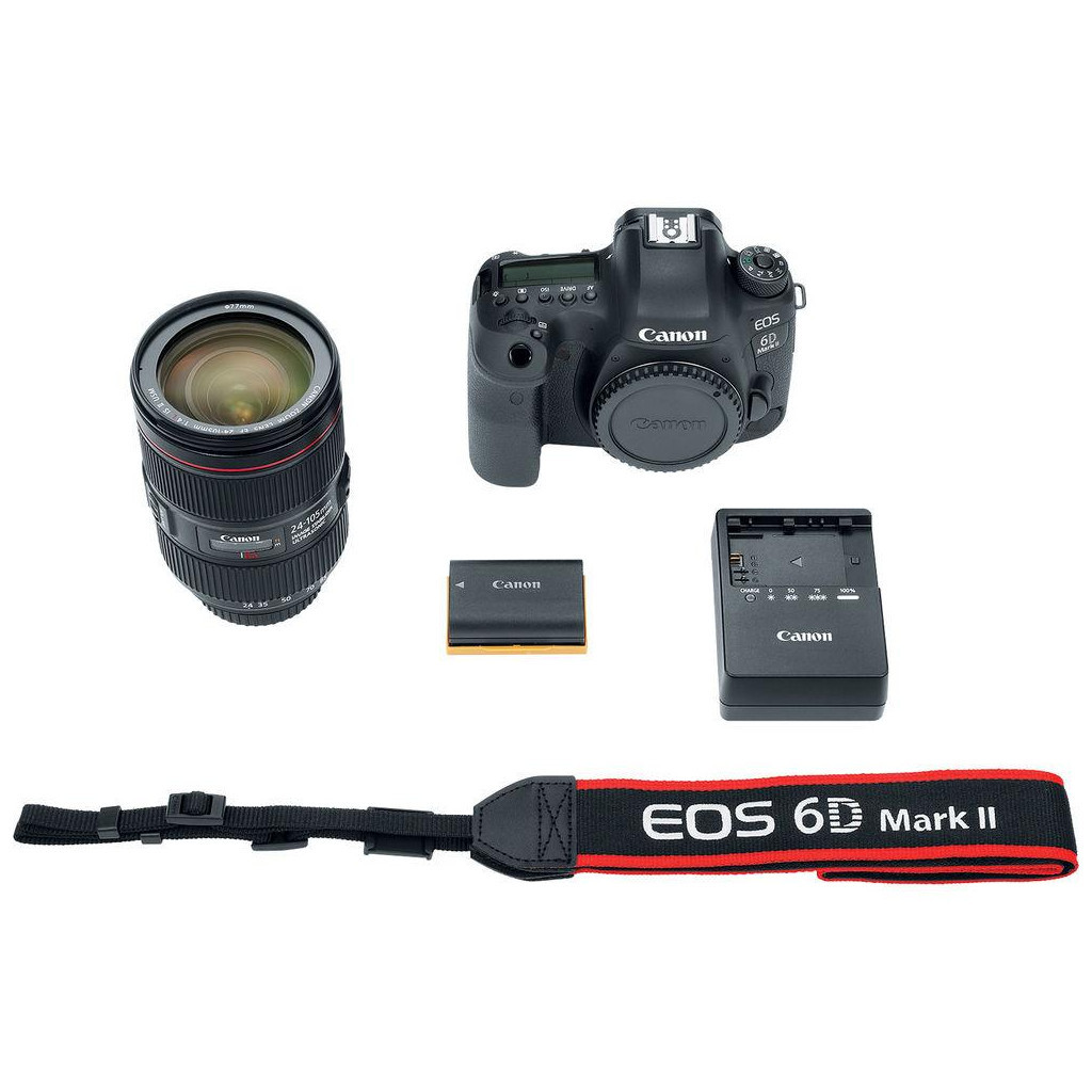 Цифровий фотоапарат Canon EOS 6D MKII 24-105 IS STM kit (1897C030) - зображення 12