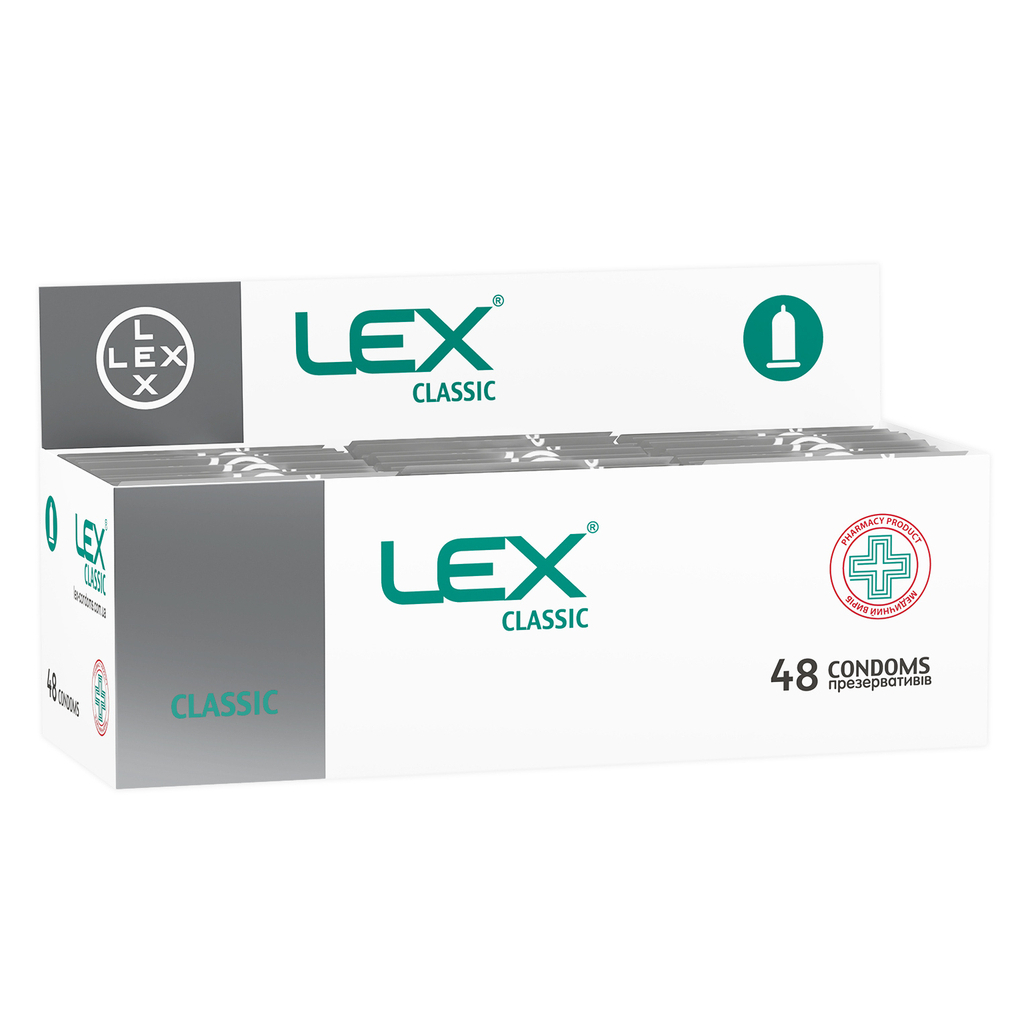 Презервативи Lex Condoms Classic 48 шт. (4820144770340) - зображення 1